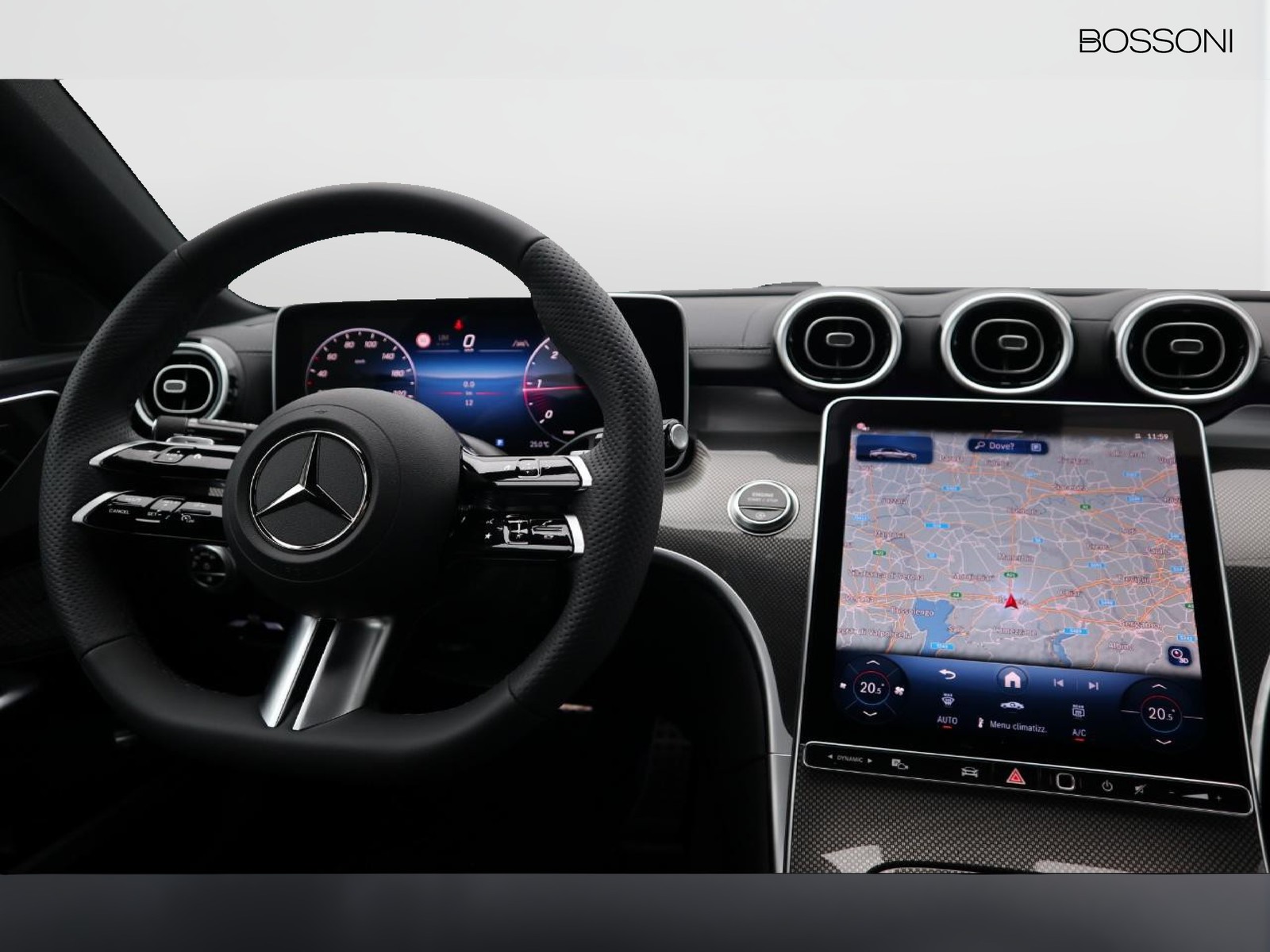 12 - Mercedes Classe C berlina 220 d mild hybrid 200cv amg line advanced 9g-tronic