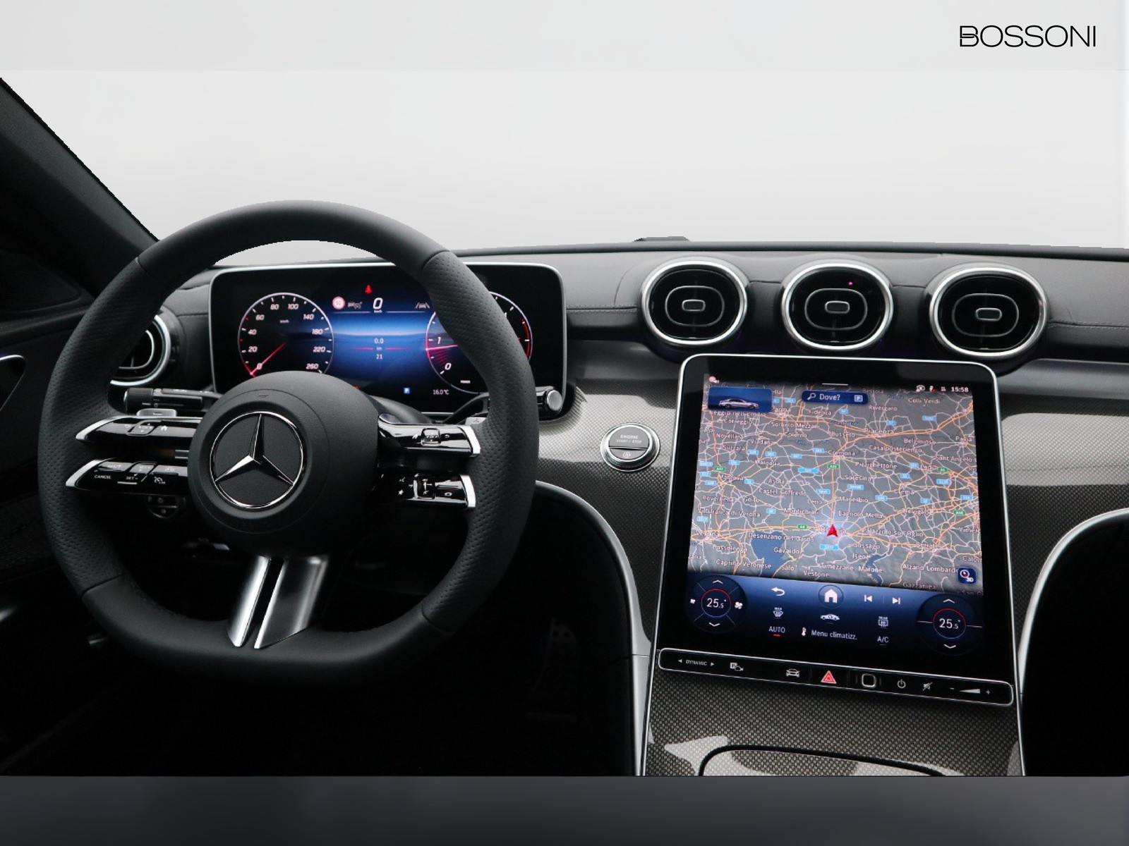 12 - Mercedes Classe C berlina 220 d mild hybrid 200cv amg line advanced 4matic 9g-tronic