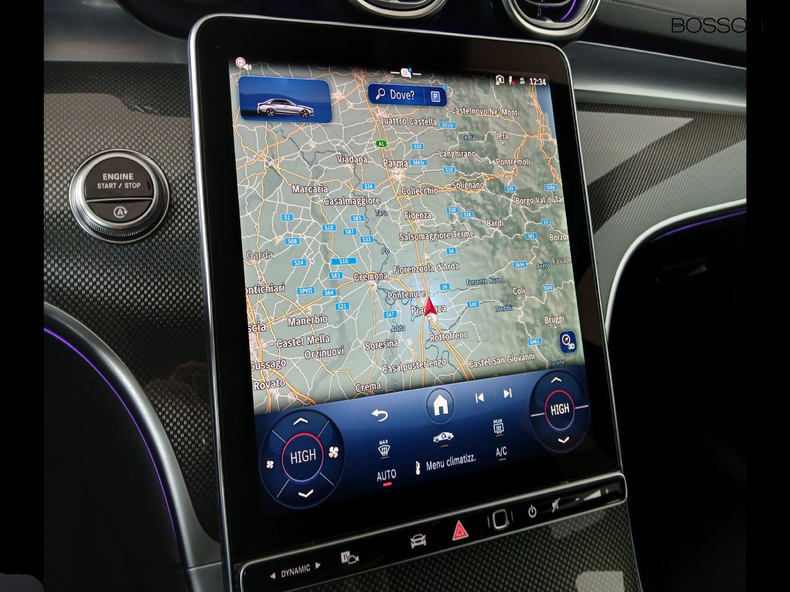 10 - Mercedes Classe C berlina 220 d mild hybrid 200cv amg line premium 4matic 9g-tronic