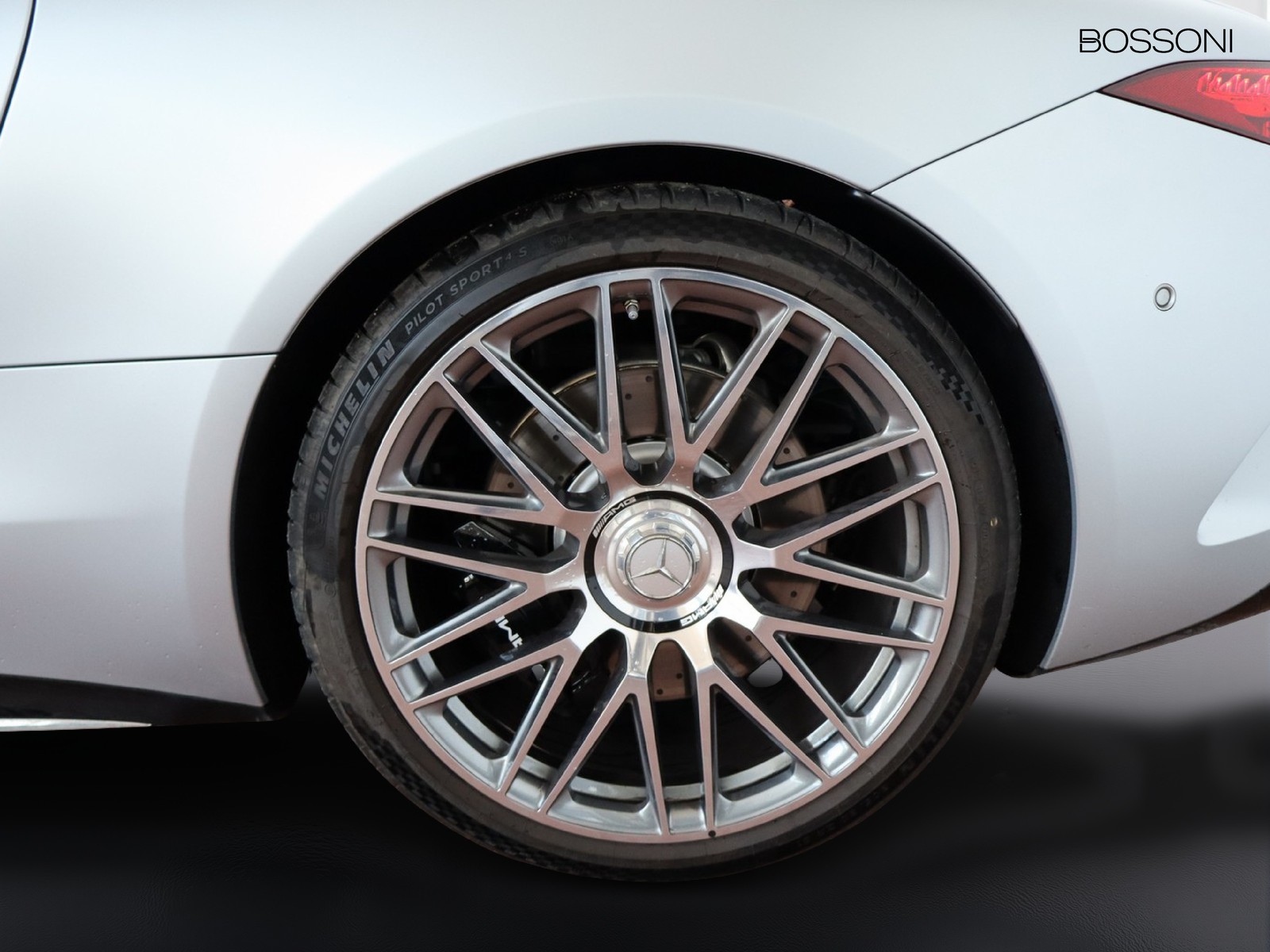 4 - AMG SL amg roadster 55 v8 tribute edition argento/rosso 4matic+