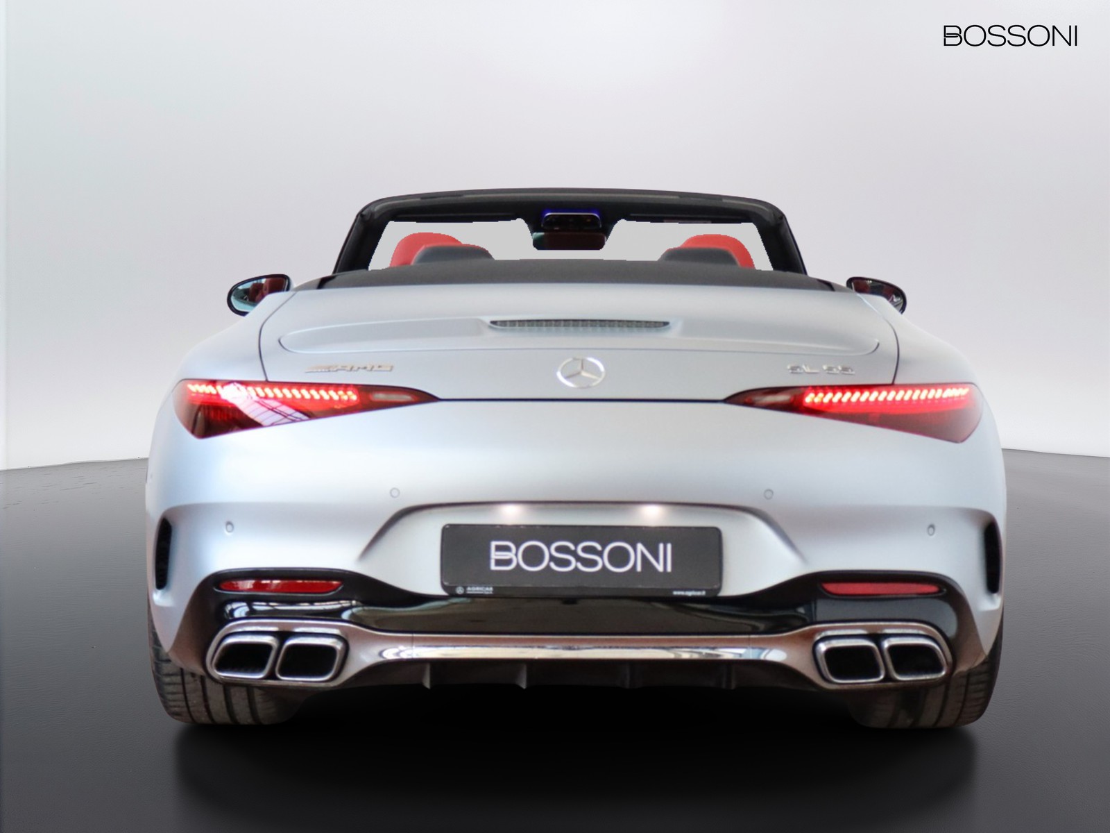 6 - AMG SL amg roadster 55 v8 tribute edition argento/rosso 4matic+