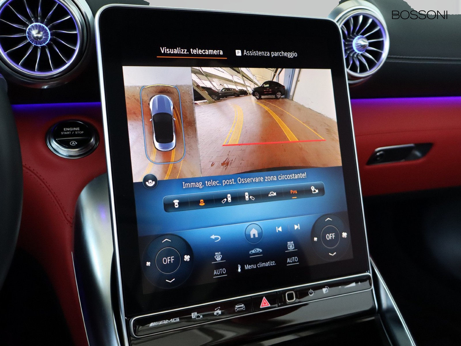 11 - AMG SL amg roadster 55 v8 tribute edition argento/rosso 4matic+