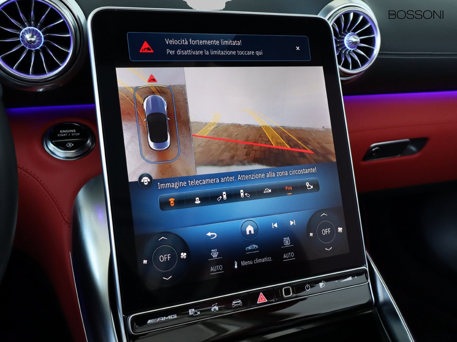 12 - AMG SL amg roadster 55 v8 tribute edition argento/rosso 4matic+