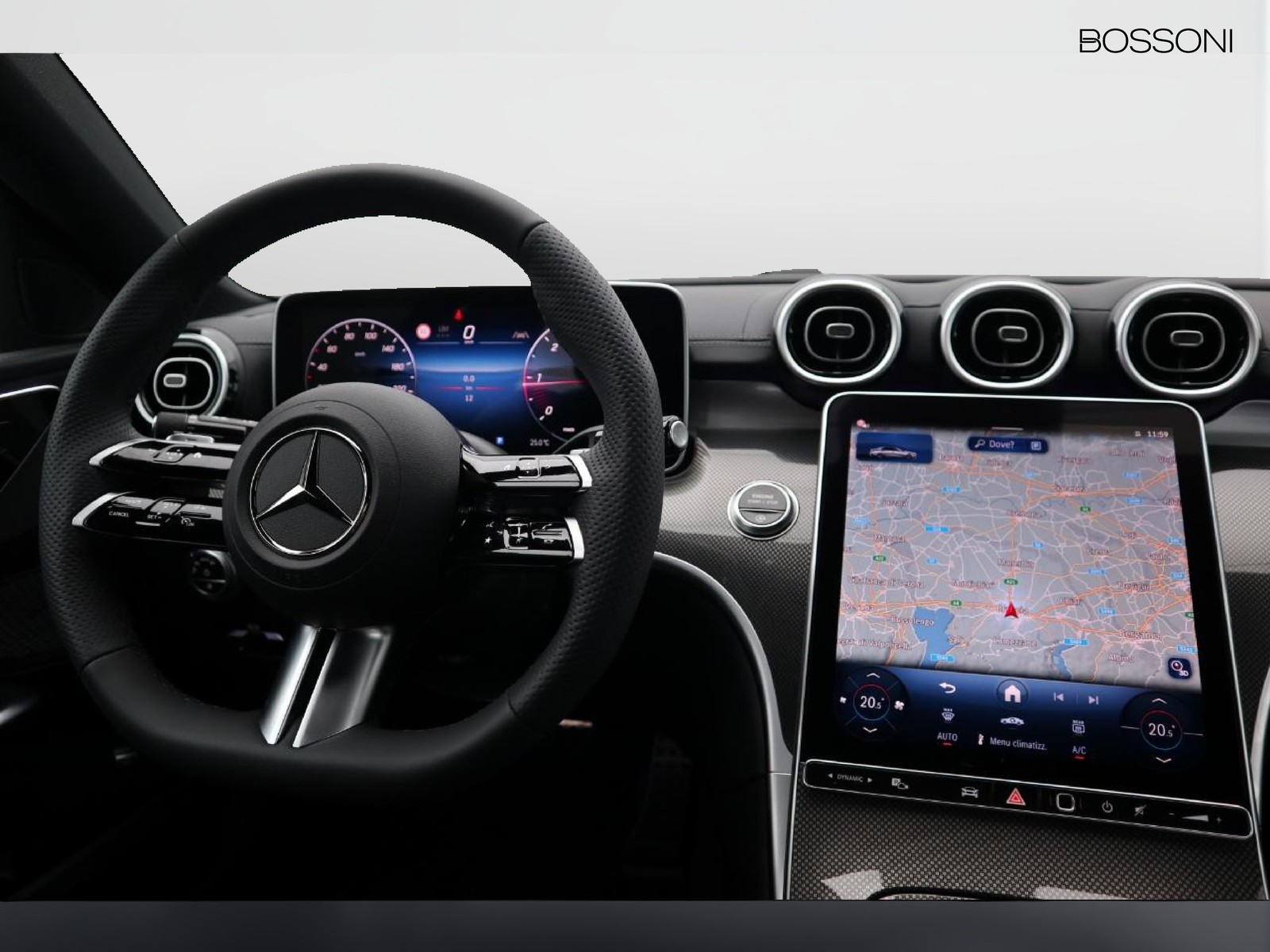 12 - Mercedes Classe C berlina 220 d mild hybrid 200cv amg line advanced 9g-tronic