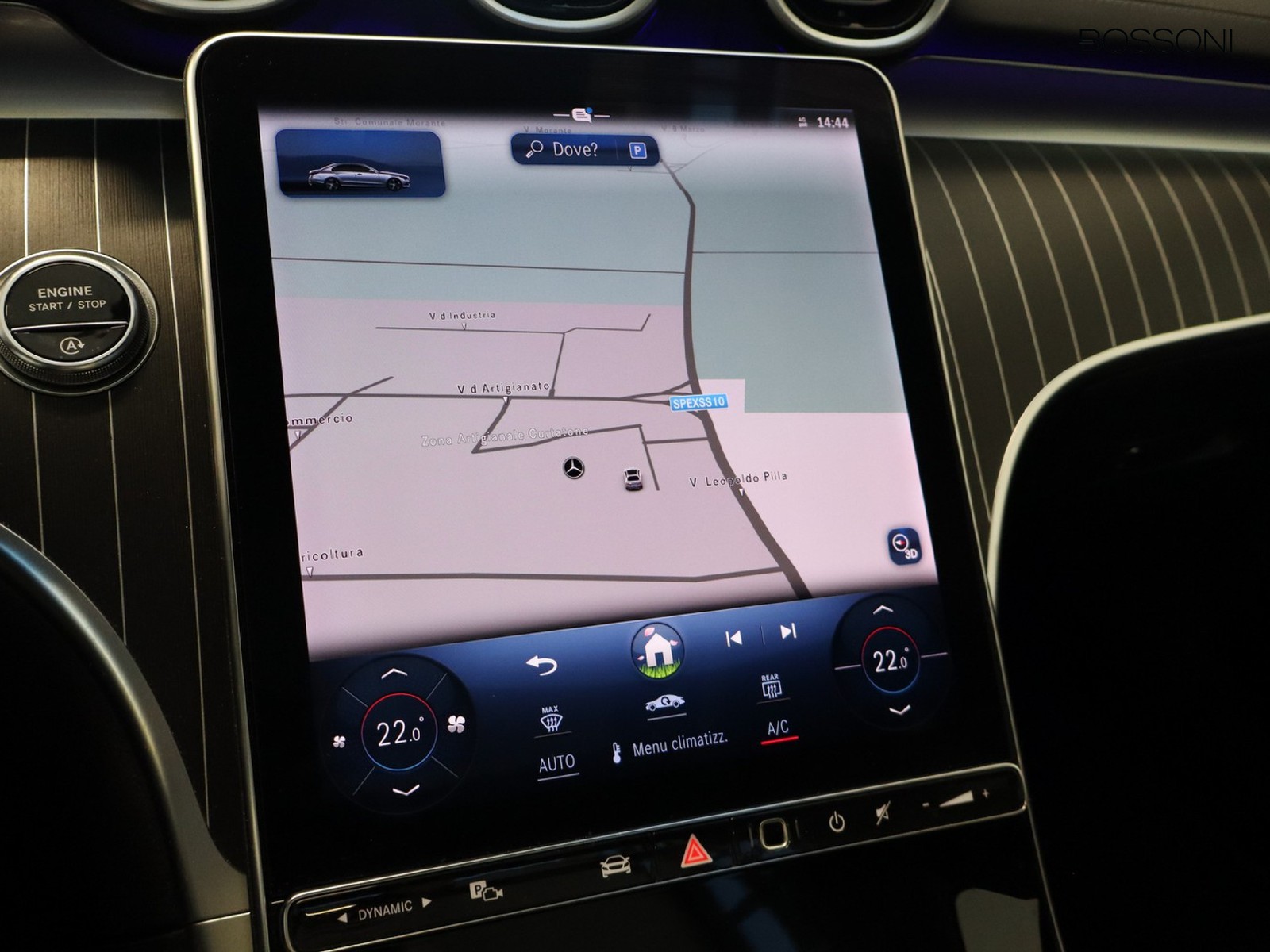 10 - Mercedes Classe C berlina 220 d mild hybrid 197cv amg line advanced 9g-tronic