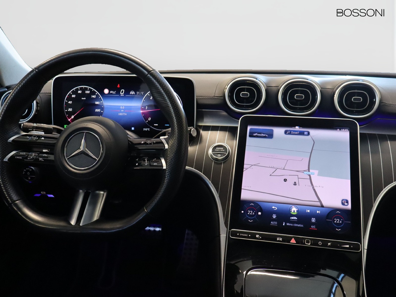 12 - Mercedes Classe C berlina 220 d mild hybrid 197cv amg line advanced 9g-tronic