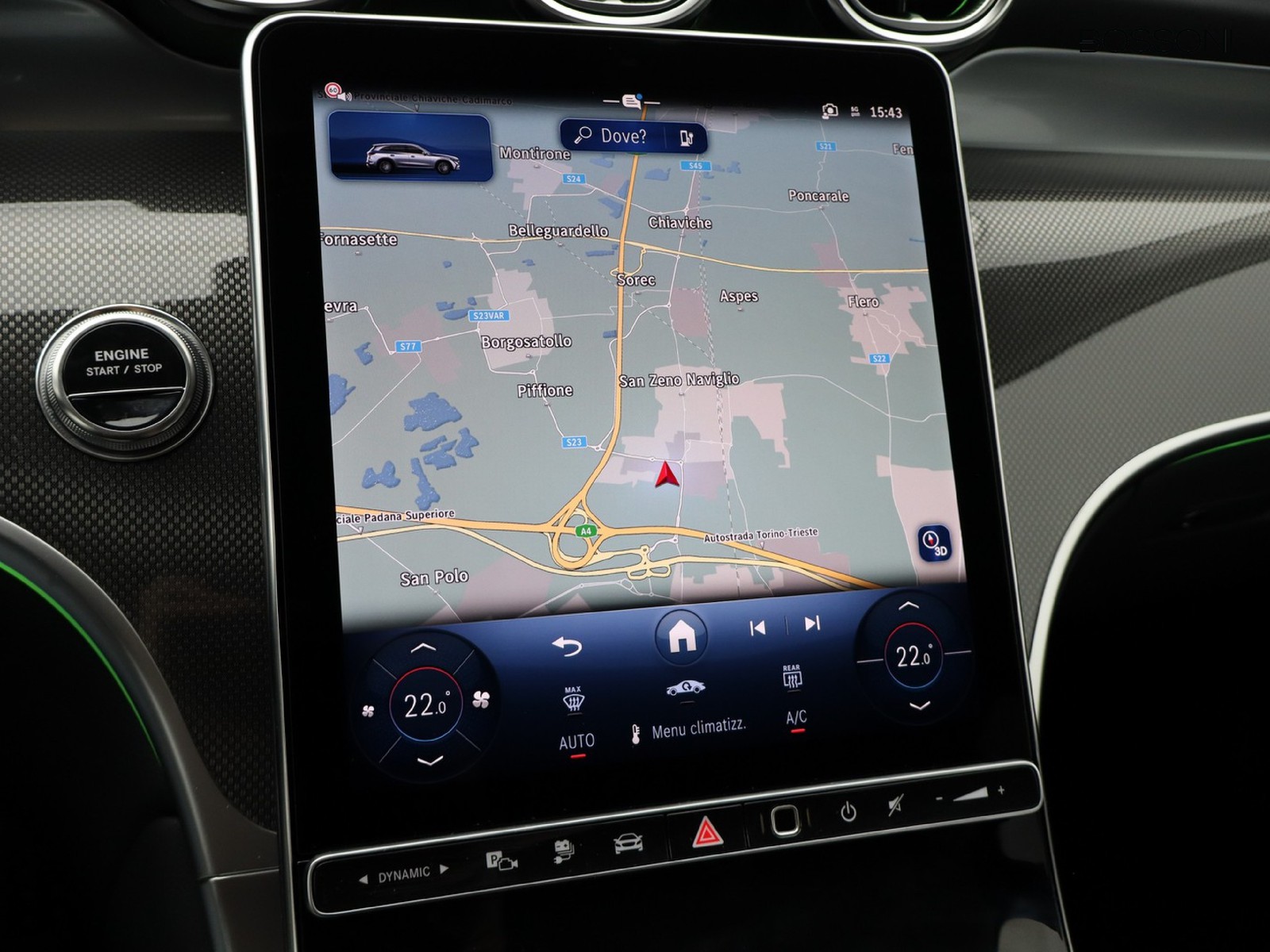 10 - Mercedes GLC suv 300 de plug in hybrid amg line advanced plus 4matic 9g-tronic