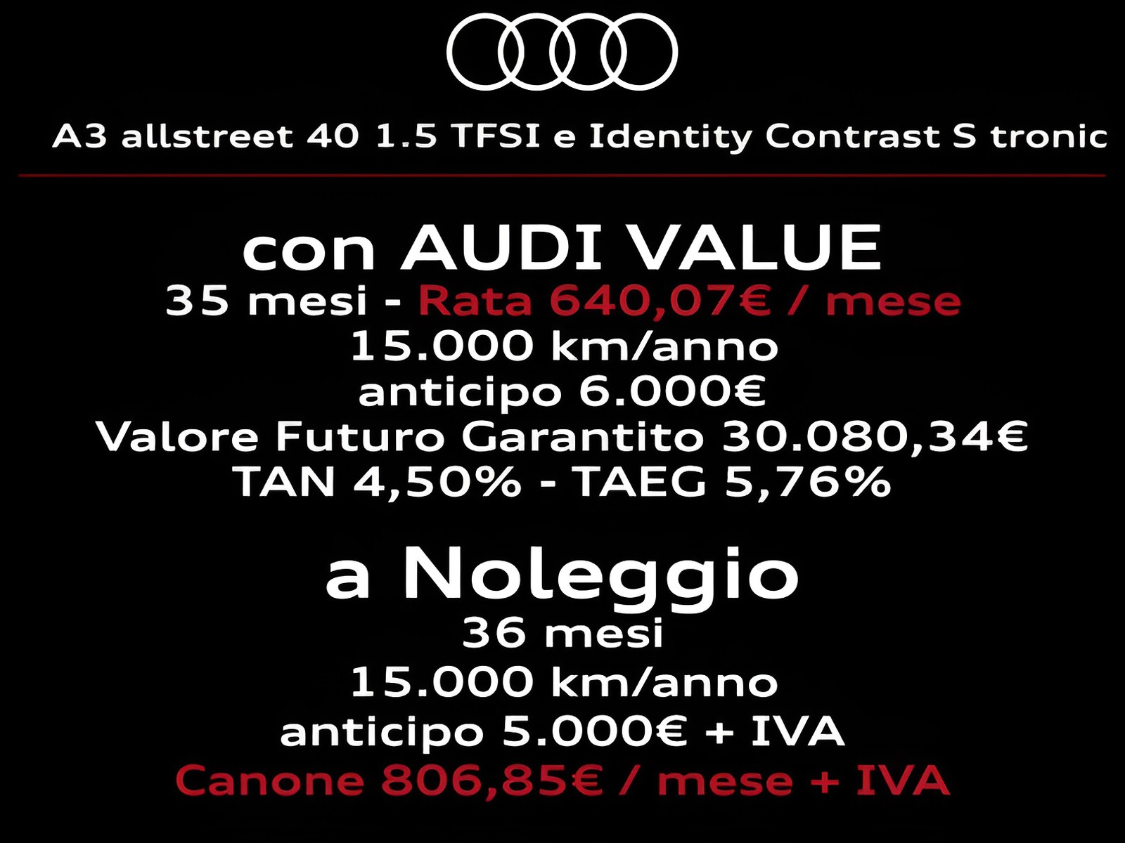 2 - Audi A3 allstreet 1.5 tfsi e 204cv identity contrast s tronic