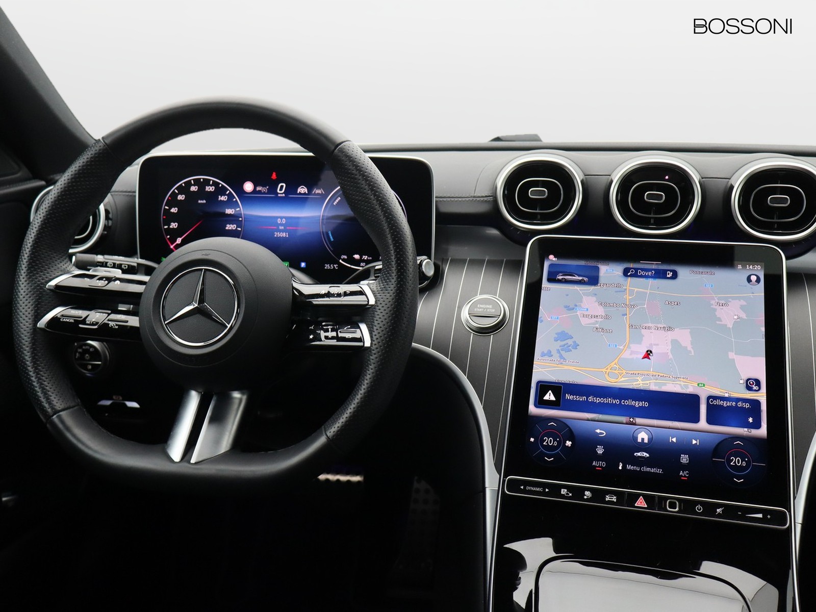 12 - Mercedes Classe C station wagon 300 de plug-in hybrid amg line advanced 9g-tronic