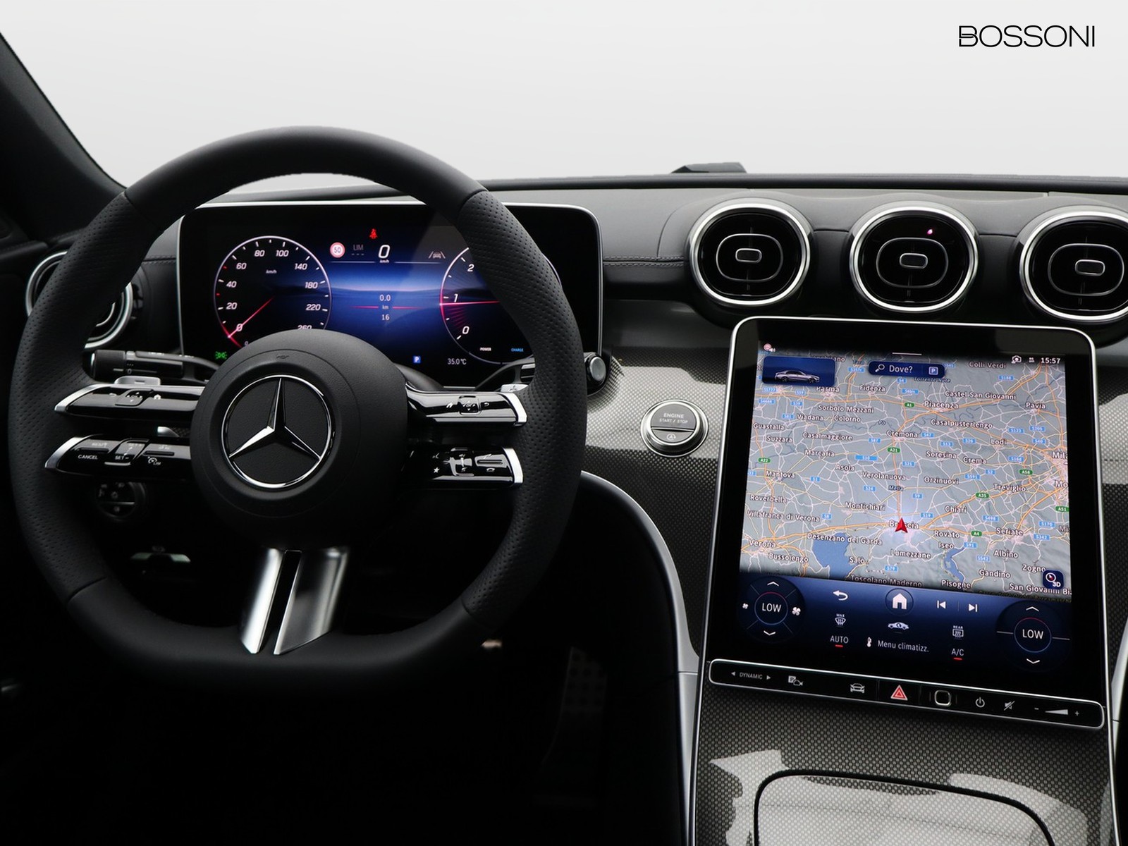 12 - Mercedes Classe C berlina 220 d mild hybrid 200cv amg line advanced plus 4matic 9g-tronic