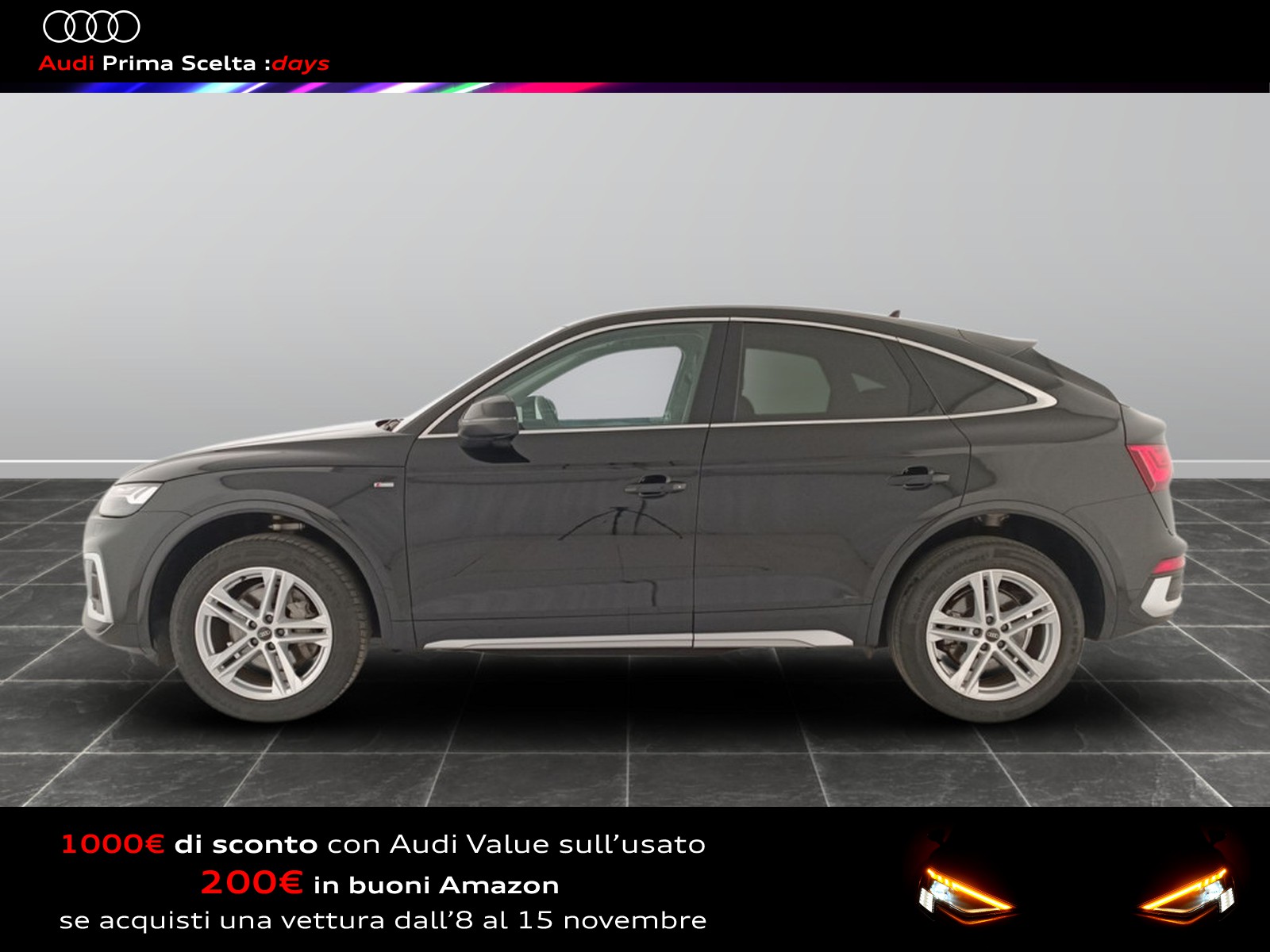 3 - Audi Q5 sportback 40 2.0 tdi mhev 12v s line quattro s tronic
