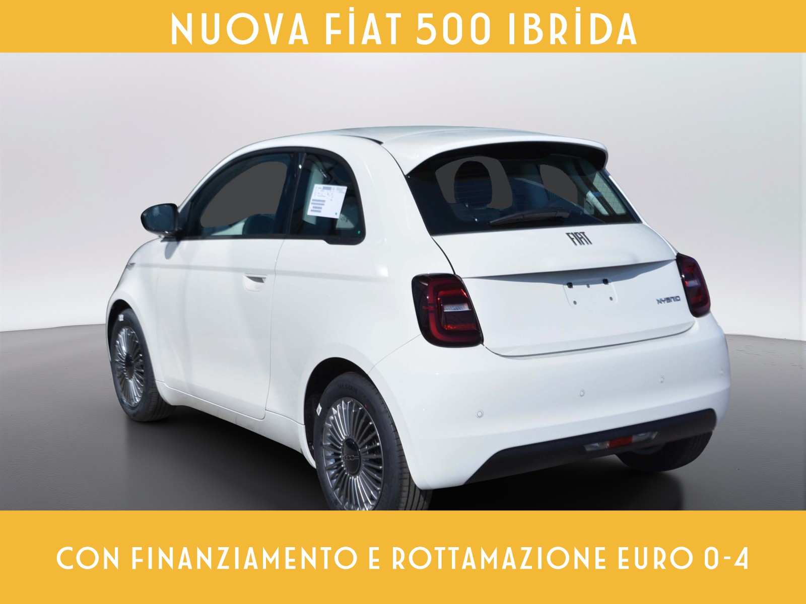 4 - Fiat 500 1.0 hybrid icon