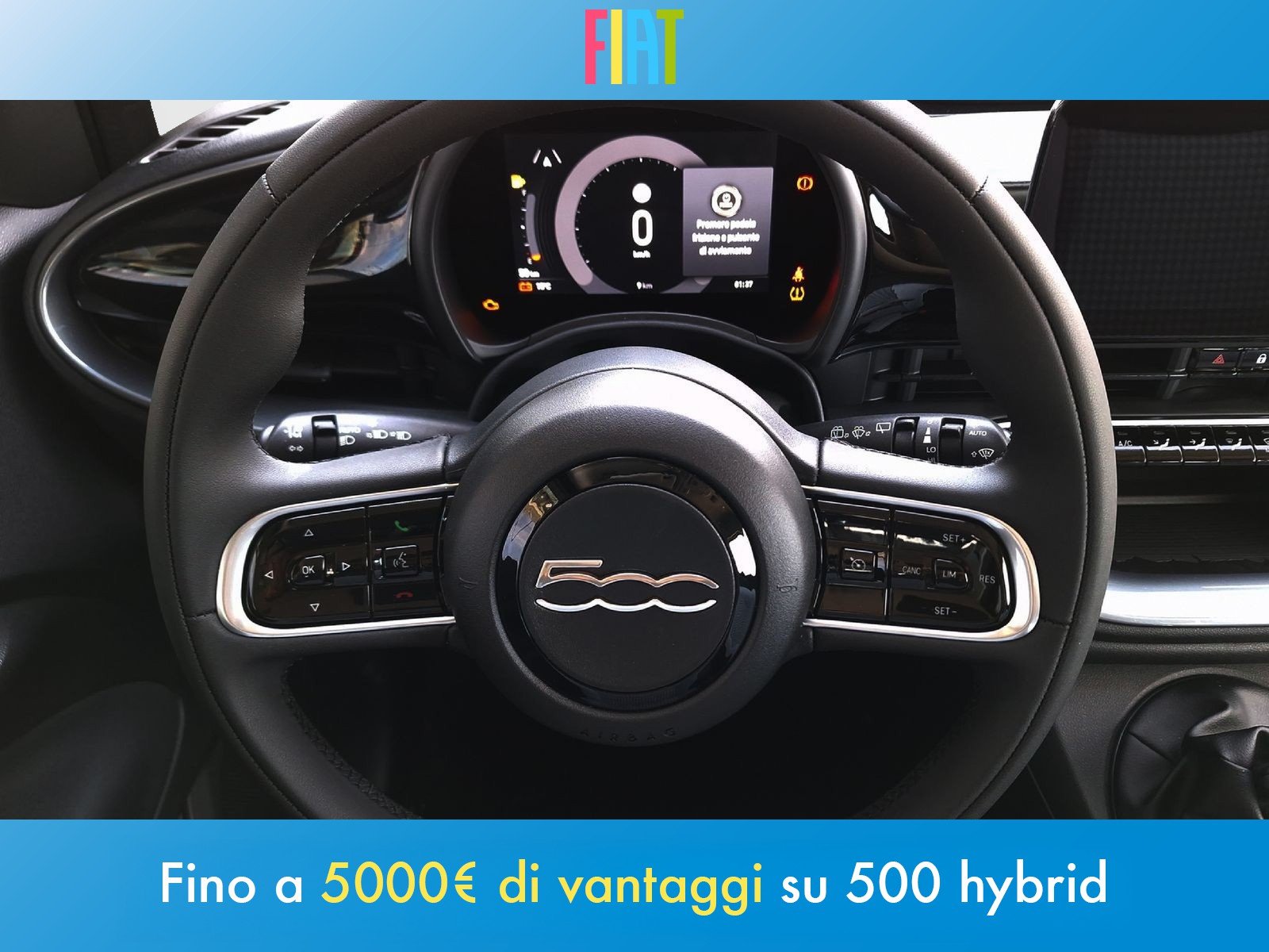 8 - Fiat 500 1.0 hybrid torino