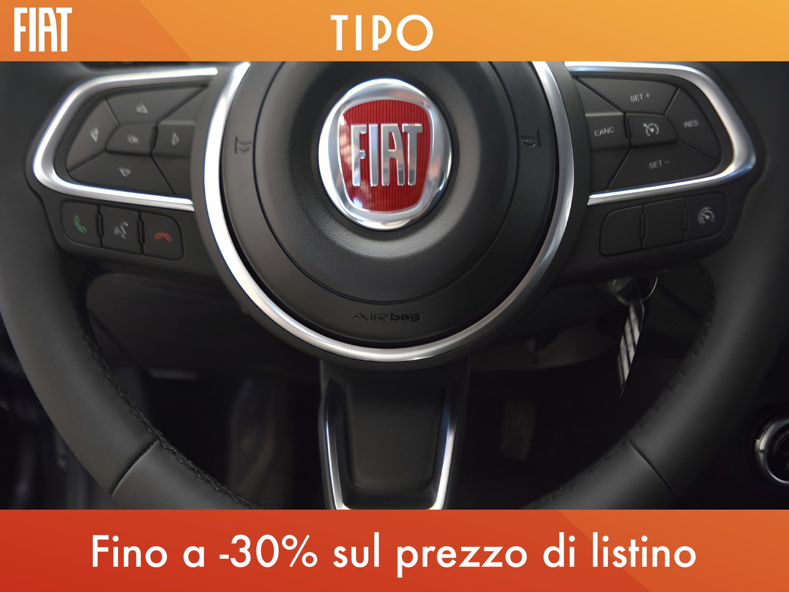 17 - Fiat Tipo 5 porte 1.5 t4 hybrid 130cv dct