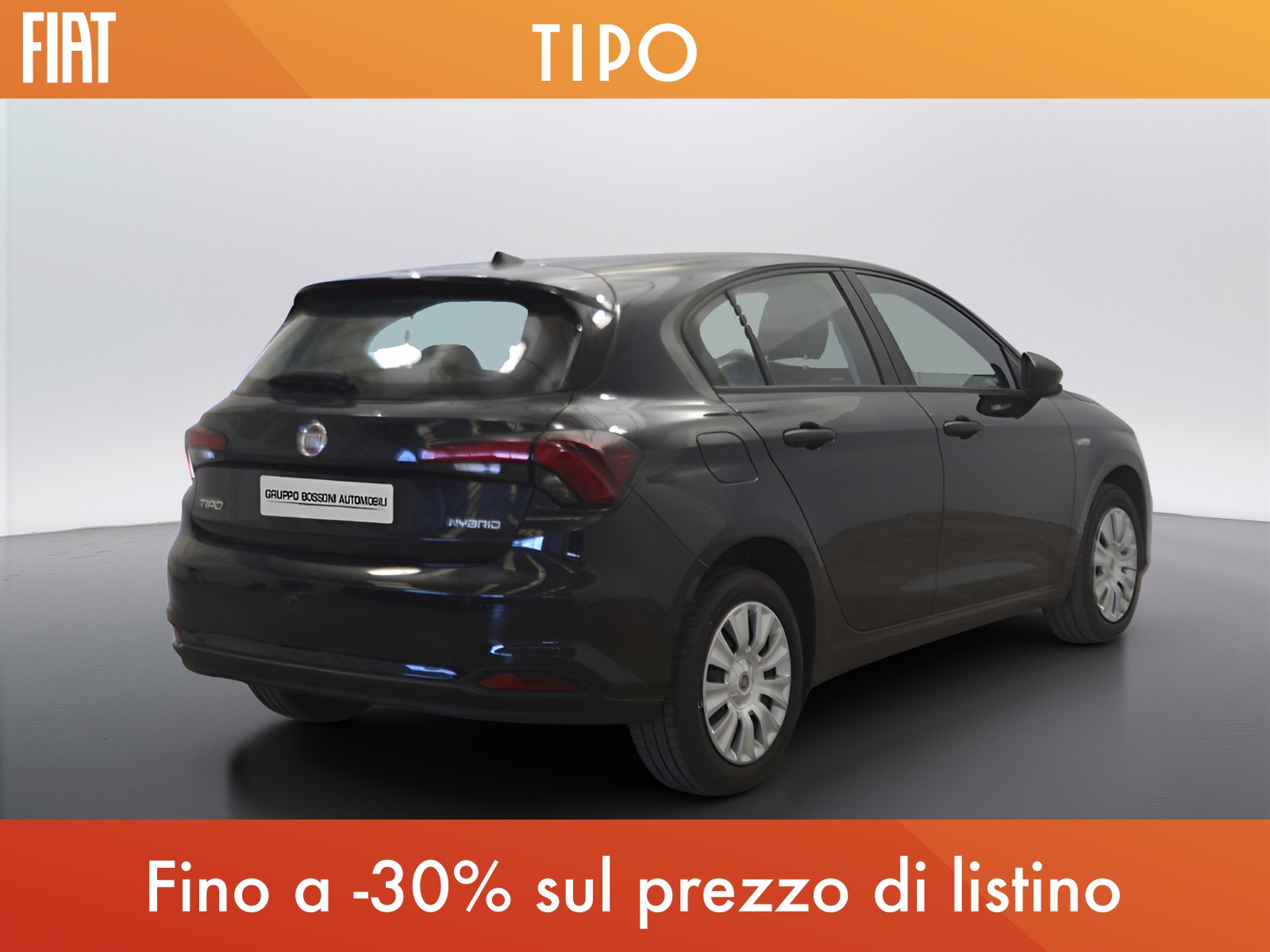 4 - Fiat Tipo 5 porte 1.5 t4 hybrid 130cv dct