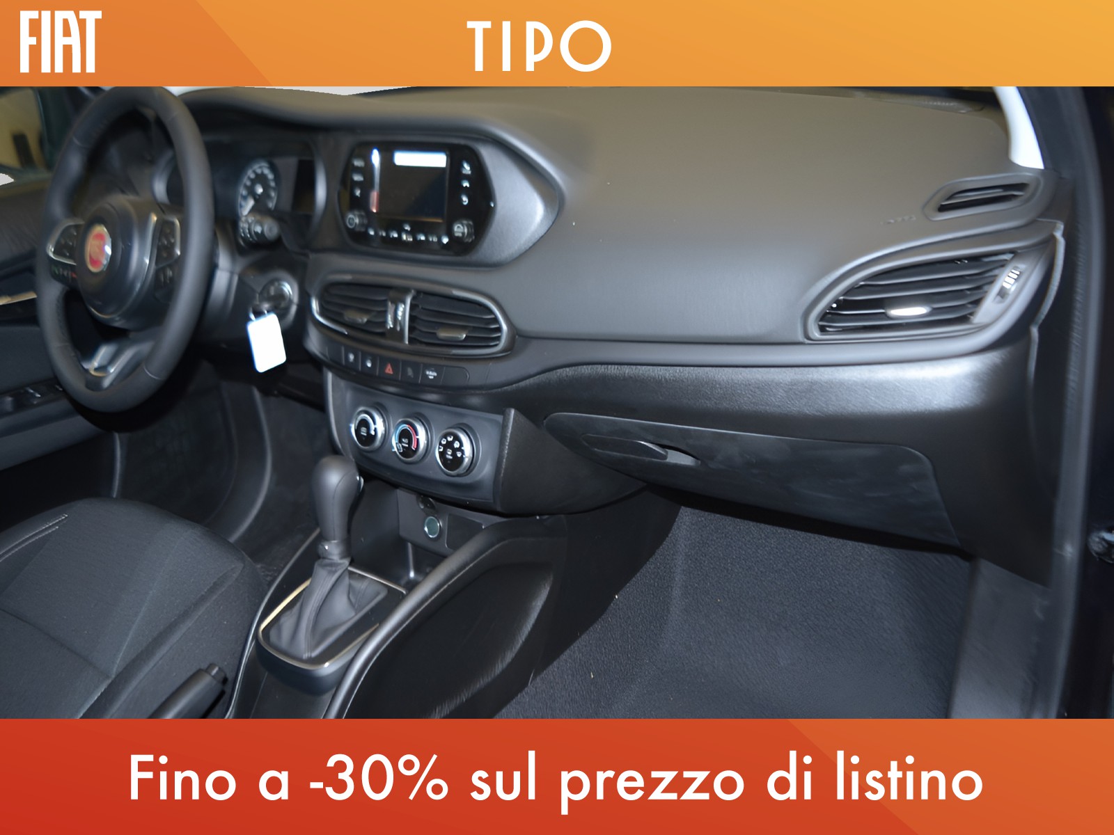 10 - Fiat Tipo 5 porte 1.5 t4 hybrid 130cv dct