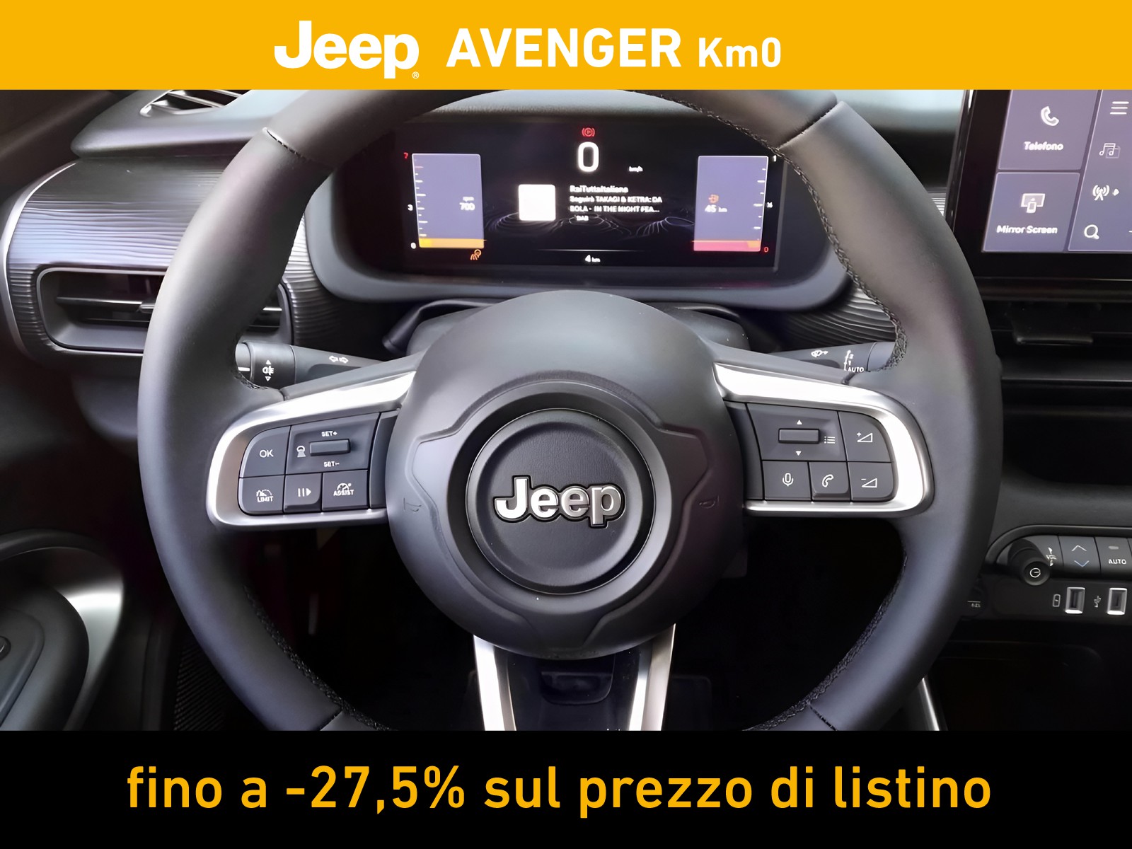 8 - Jeep Avenger 1.2 turbo 100cv altitude fwd