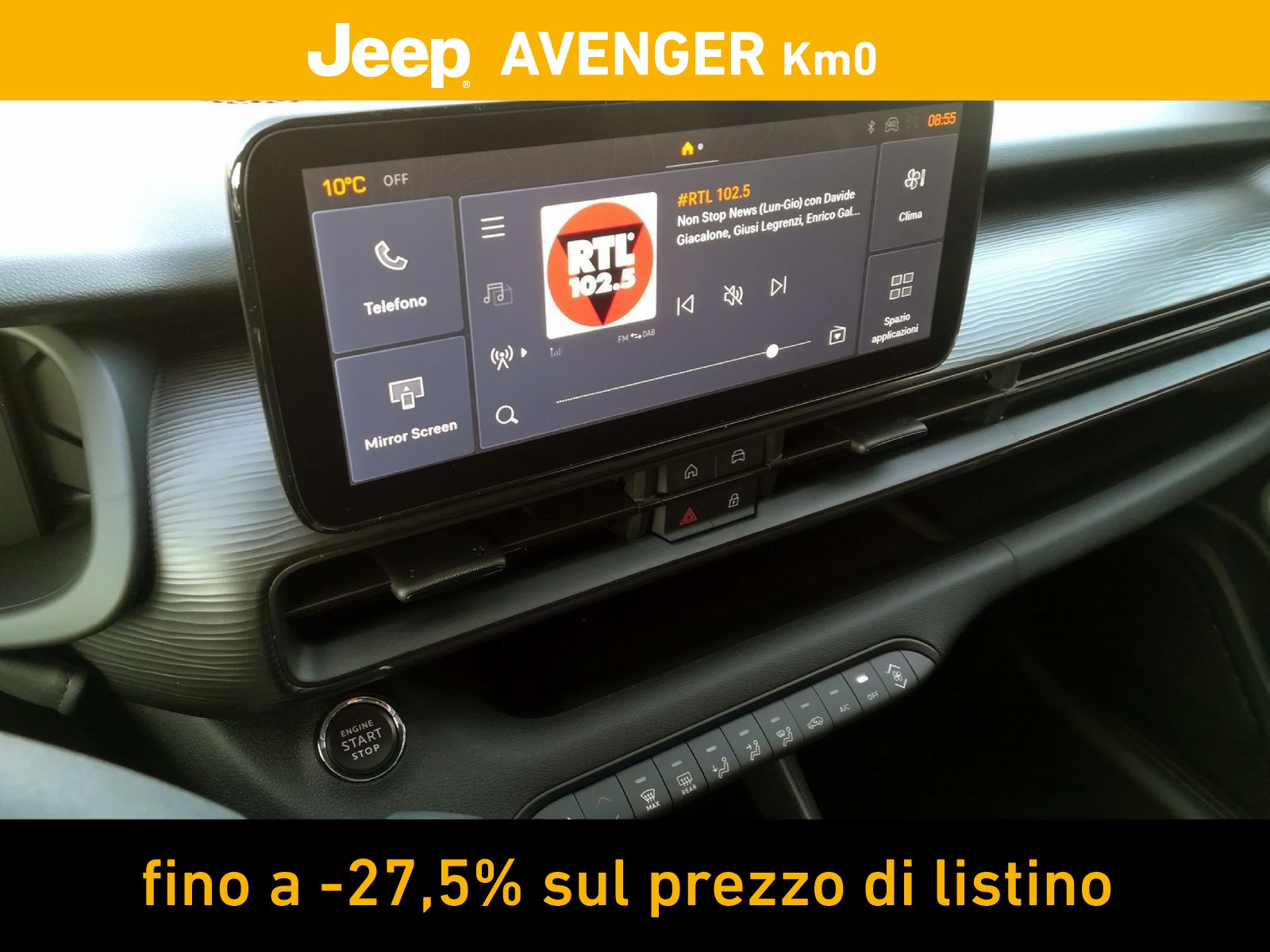 16 - Jeep Avenger 1.2 turbo 100cv longitude fwd