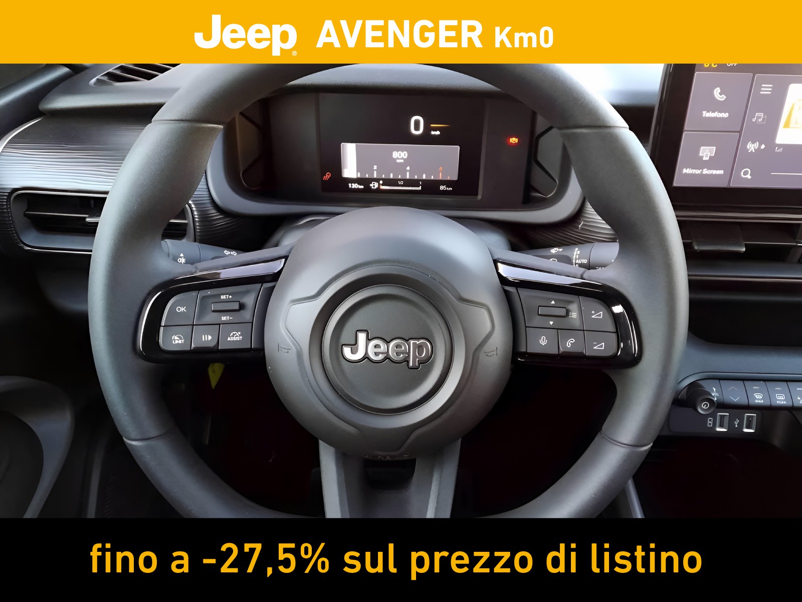 8 - Jeep Avenger 1.2 turbo 100cv longitude fwd