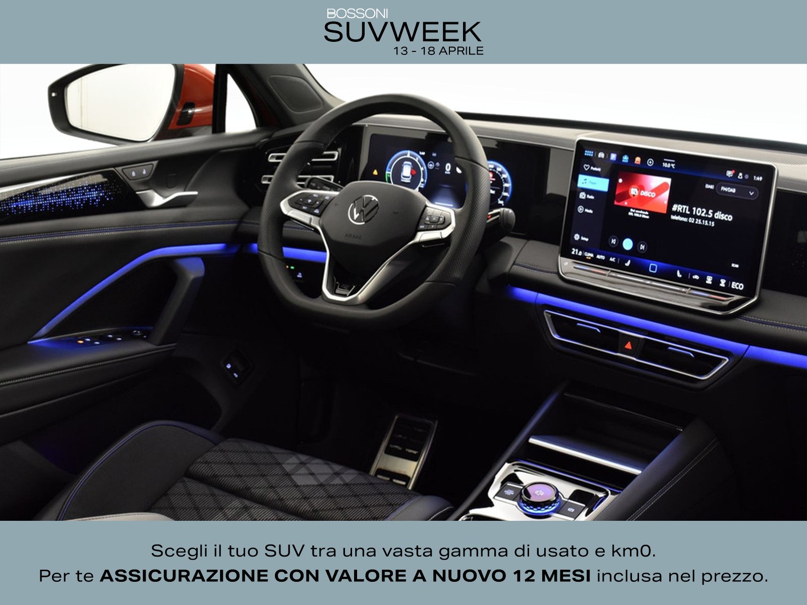 6 - Volkswagen Tiguan 1.5 tsi ehybrid 204cv r-line dsg