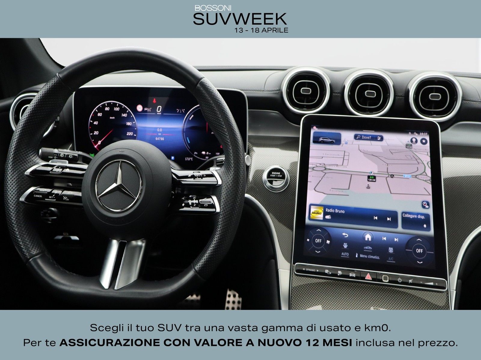 12 - Mercedes GLC suv 300 de plug in hybrid amg line advanced 4matic 9g-tronic