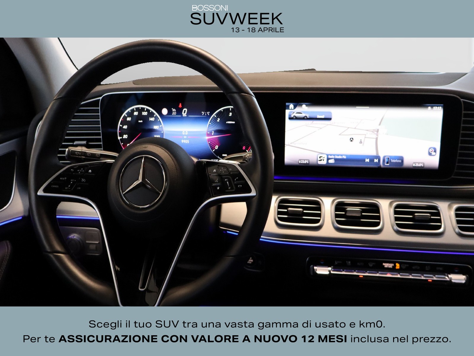 12 - Mercedes Classe GLE gle 300 d mild hybrid advanced 4matic 9g-tronic plus