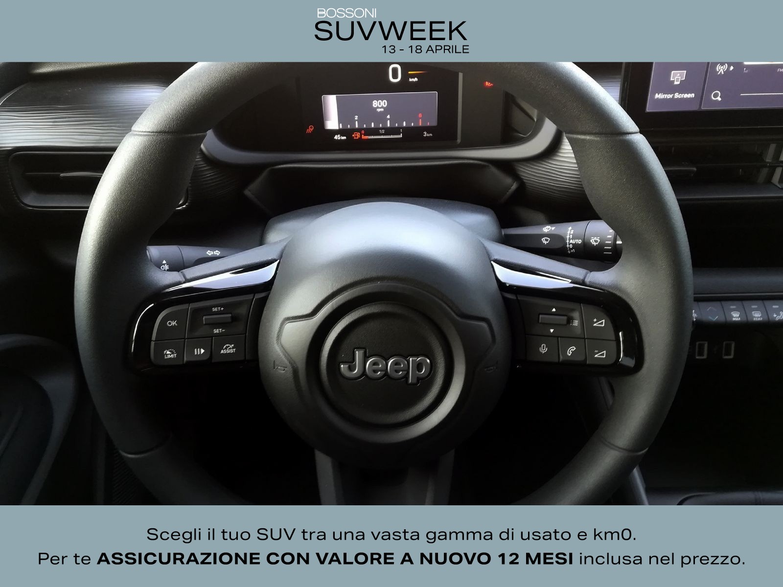 9 - Jeep Avenger 1.2 turbo 100cv longitude fwd