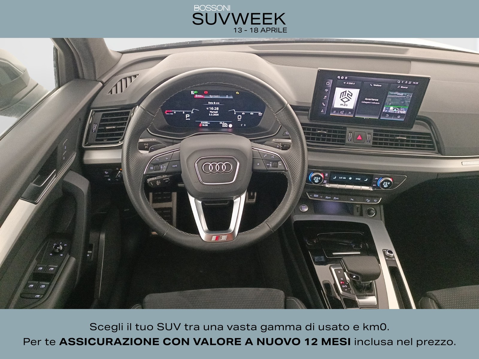 8 - Audi Q5 40 2.0 tdi mhev 12v s line quattro s tronic