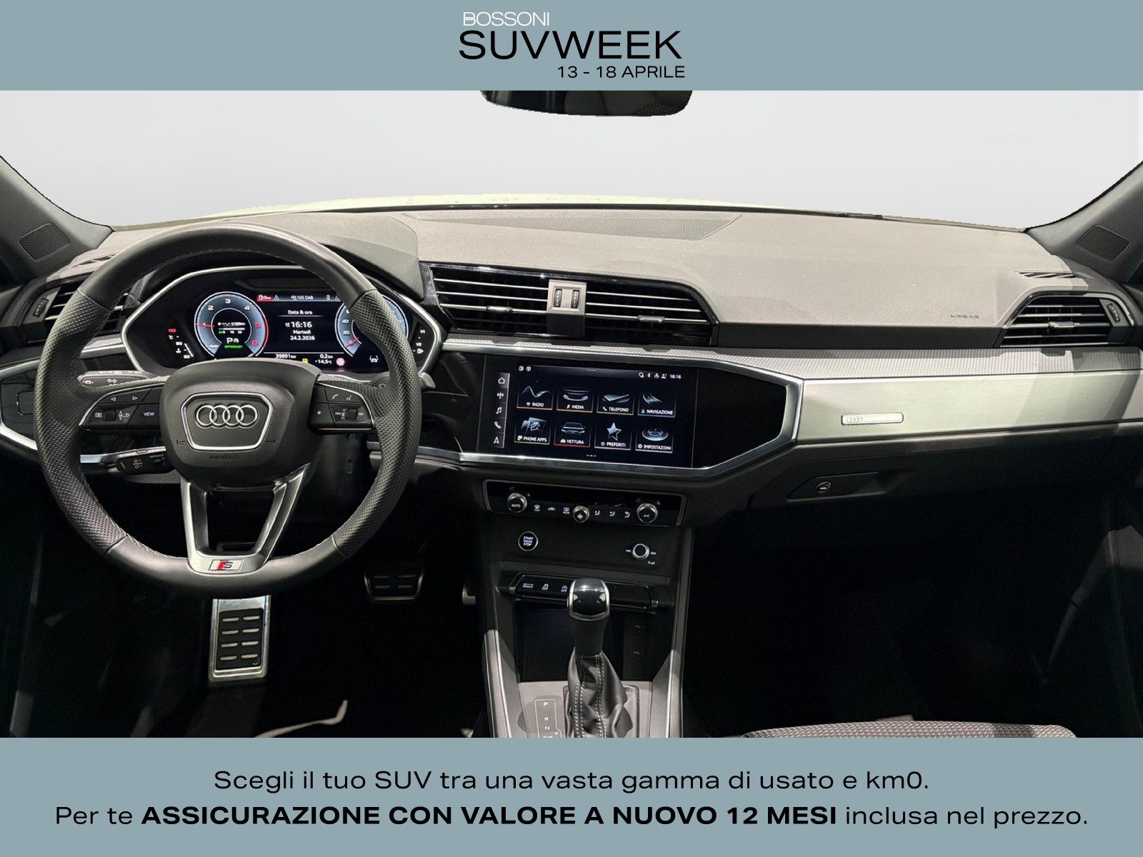 15 - Audi Q3 sportback 35 2.0 tdi s line edition s tronic