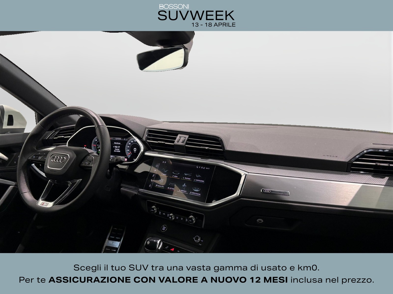 16 - Audi Q3 sportback 35 2.0 tdi s line edition s tronic