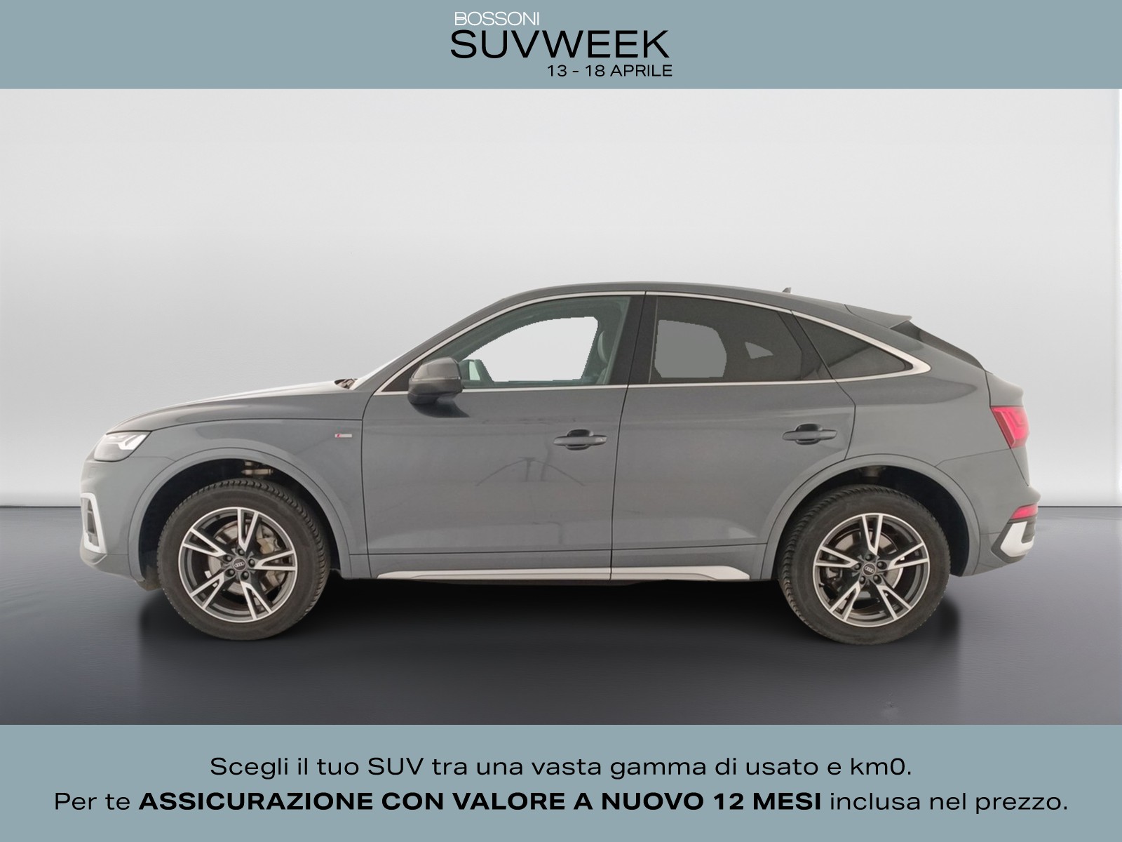 3 - Audi Q5 sportback 40 2.0 tdi mhev 12v s line quattro s tronic