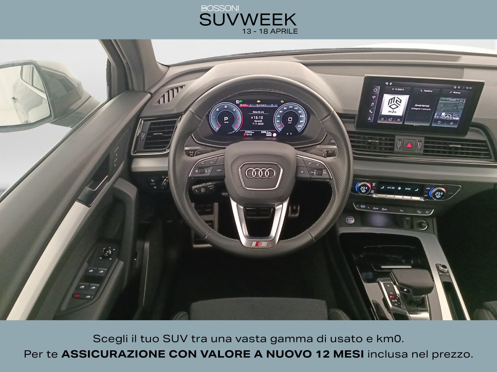 8 - Audi Q5 sportback 40 2.0 tdi mhev 12v s line quattro s tronic