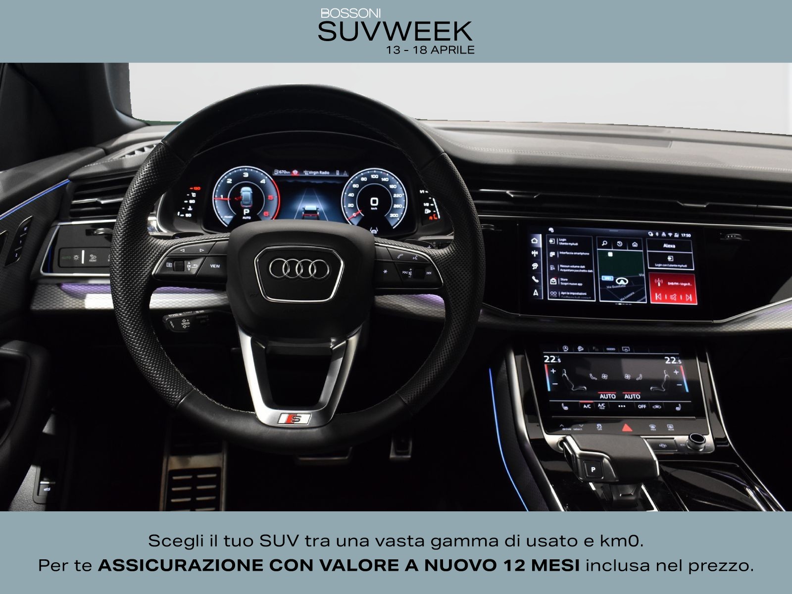 3 - Audi Q8 3.0 v6 tdi mhev 286cv s line edition quattro