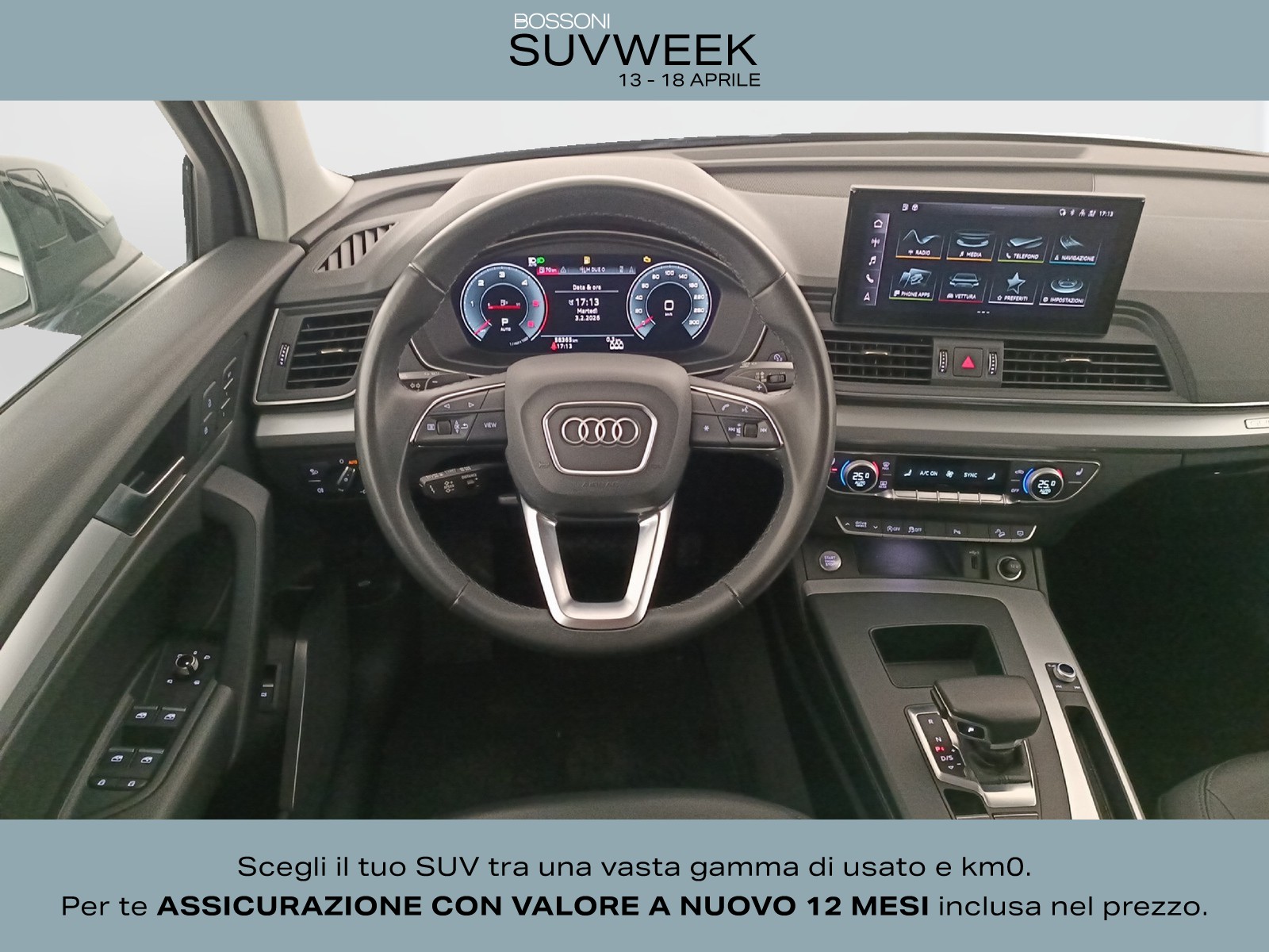 8 - Audi Q5 40 2.0 tdi mhev 12v business advanced quattro s tronic