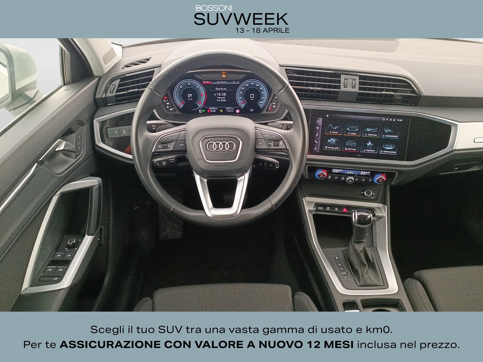 8 - Audi Q3 sportback 35 2.0 tdi s line edition s tronic