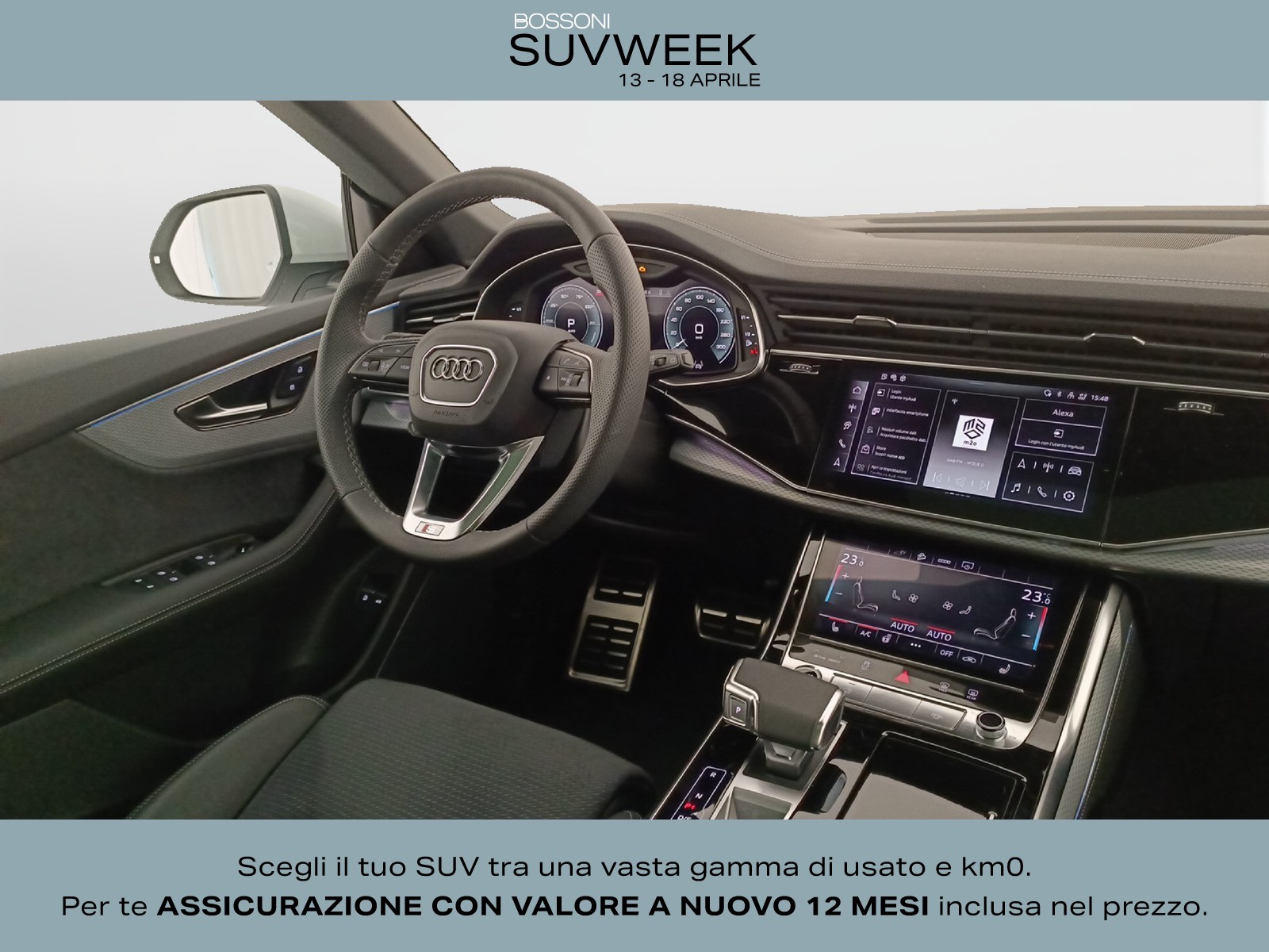 9 - Audi Q8 3.0 v6 tfsi e 394cv s line edition quattro tiptronic