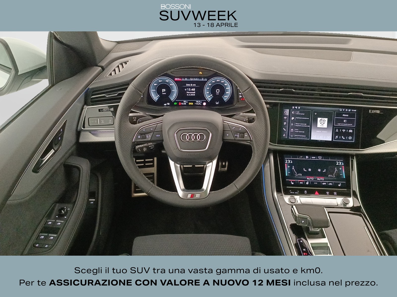 10 - Audi Q8 3.0 v6 tfsi e 394cv s line edition quattro tiptronic