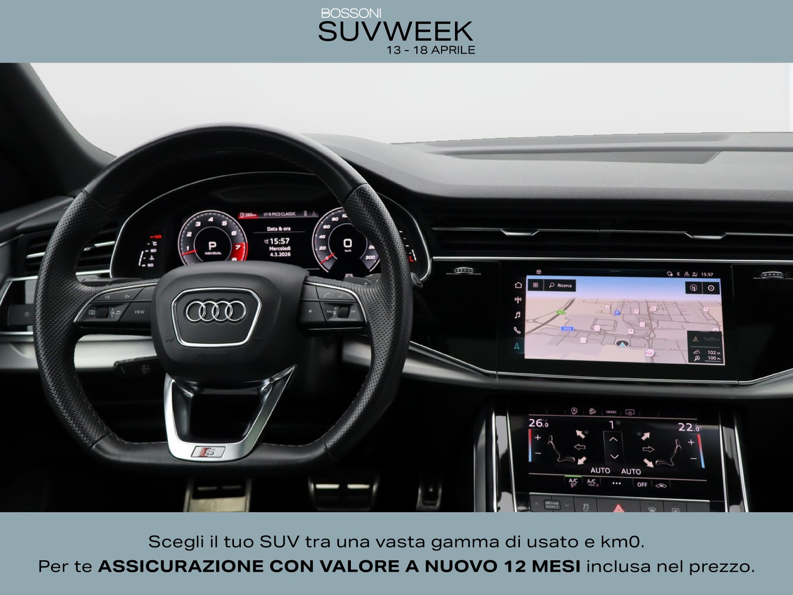 12 - Audi SQ8 s4.0 v8 tfsi quattro tiptronic