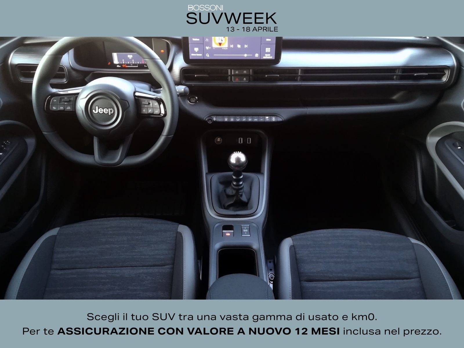 8 - Jeep Avenger 1.2 turbo 100cv longitude fwd