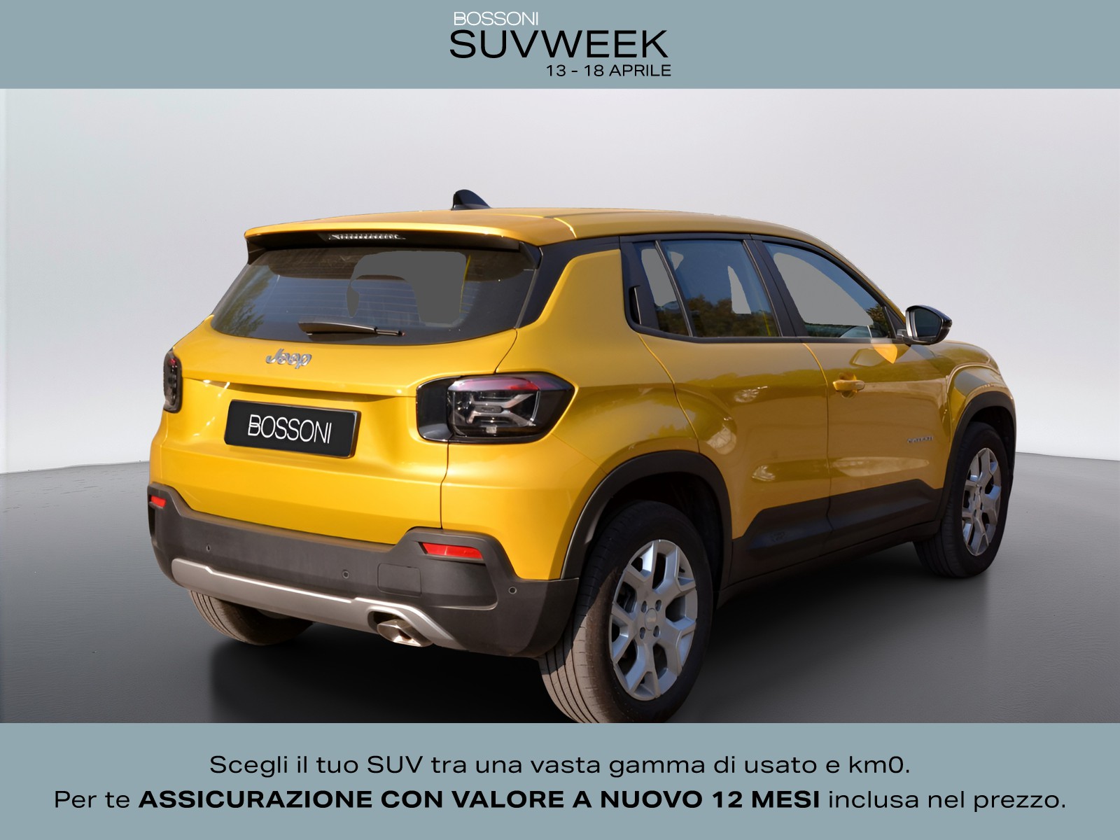 3 - Jeep Avenger 1.2 turbo 100cv altitude fwd