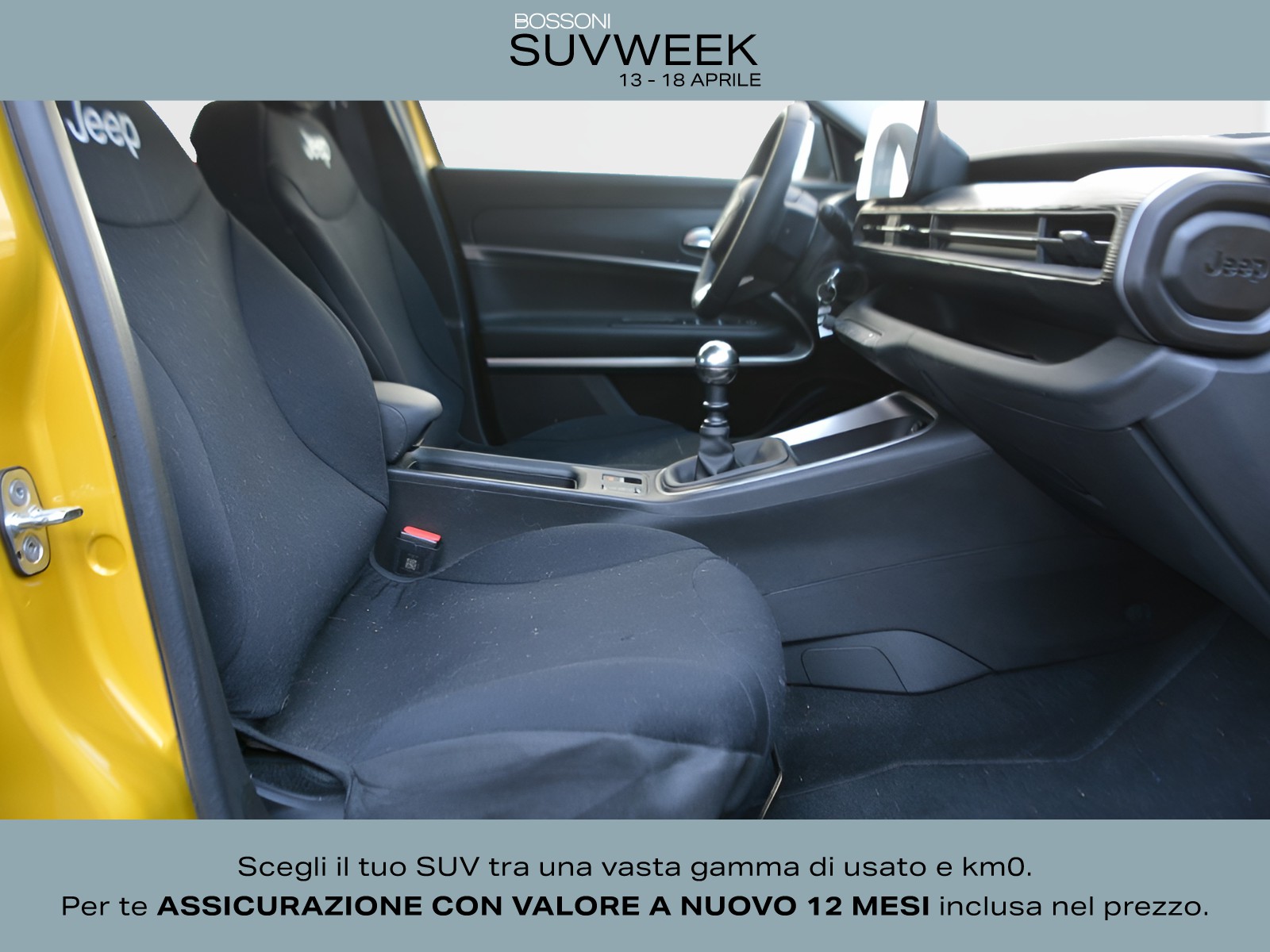 5 - Jeep Avenger 1.2 turbo 100cv altitude fwd