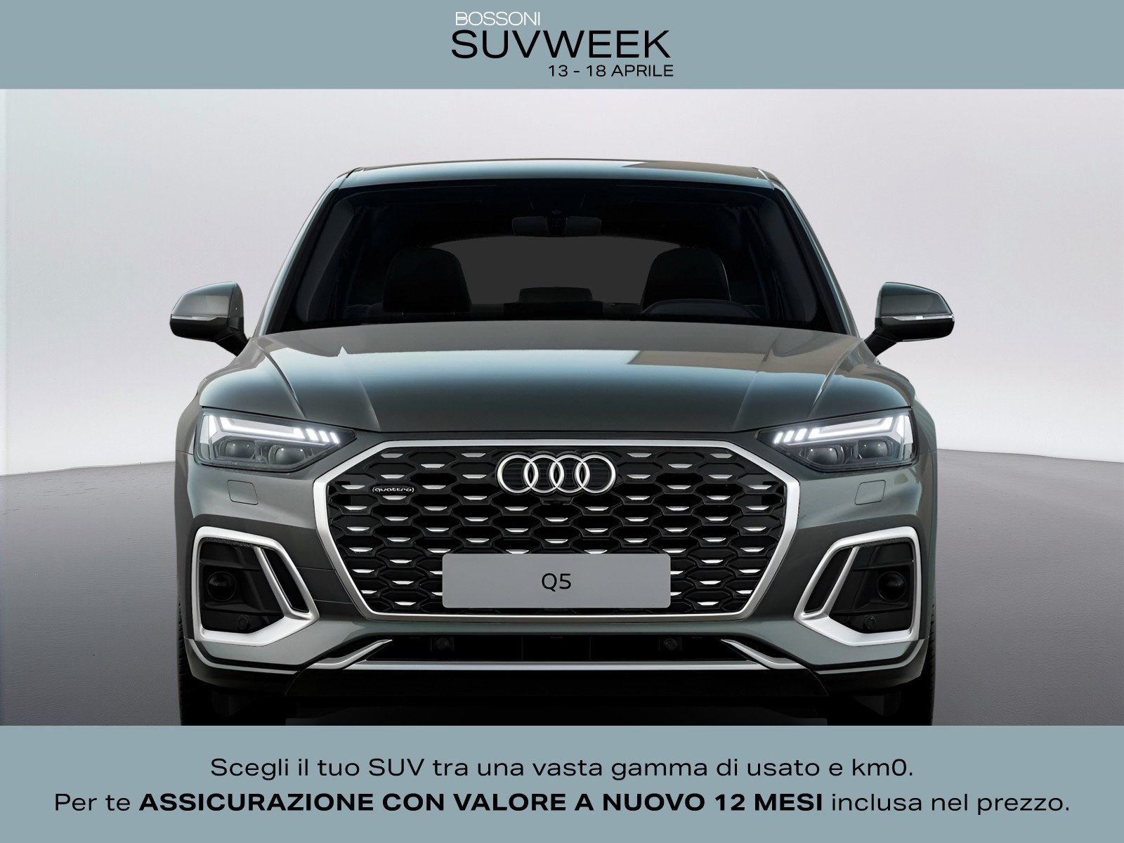 2 - Audi Q5 sportback 40 2.0 tdi mhev 12v s line quattro s tronic