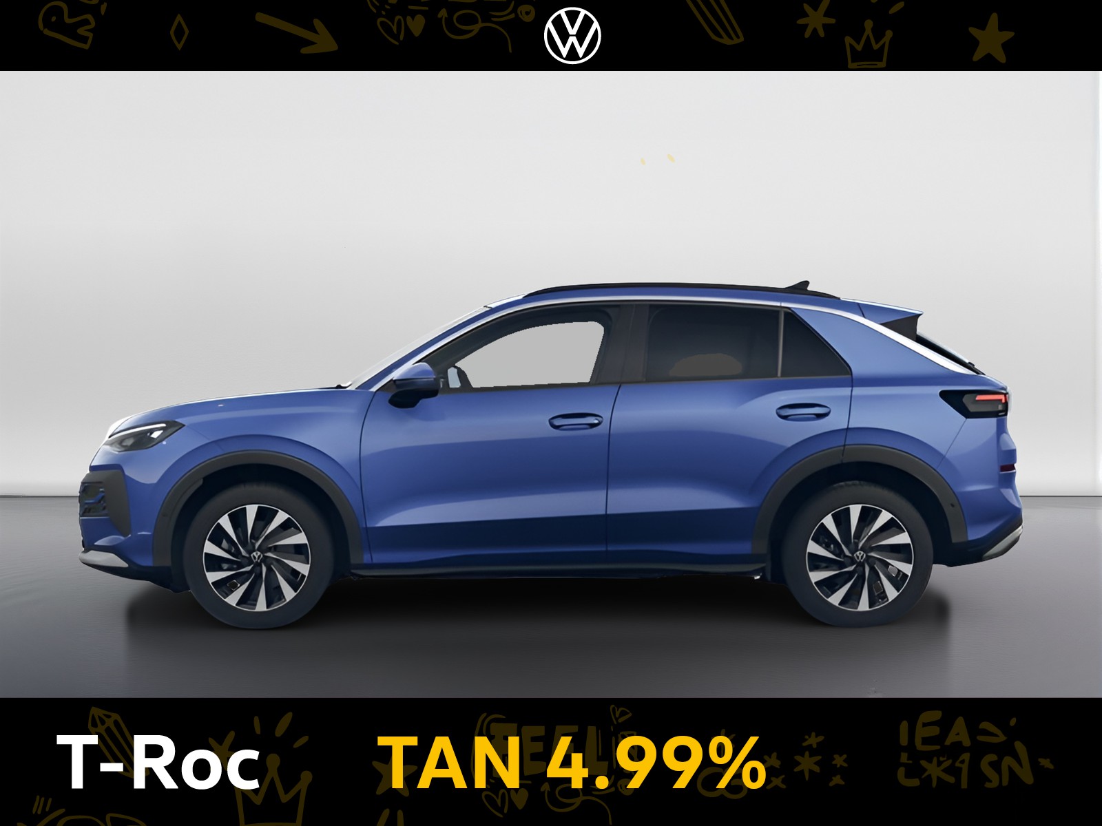 3 - Volkswagen T-Roc 1.5 etsi act 115cv life dsg