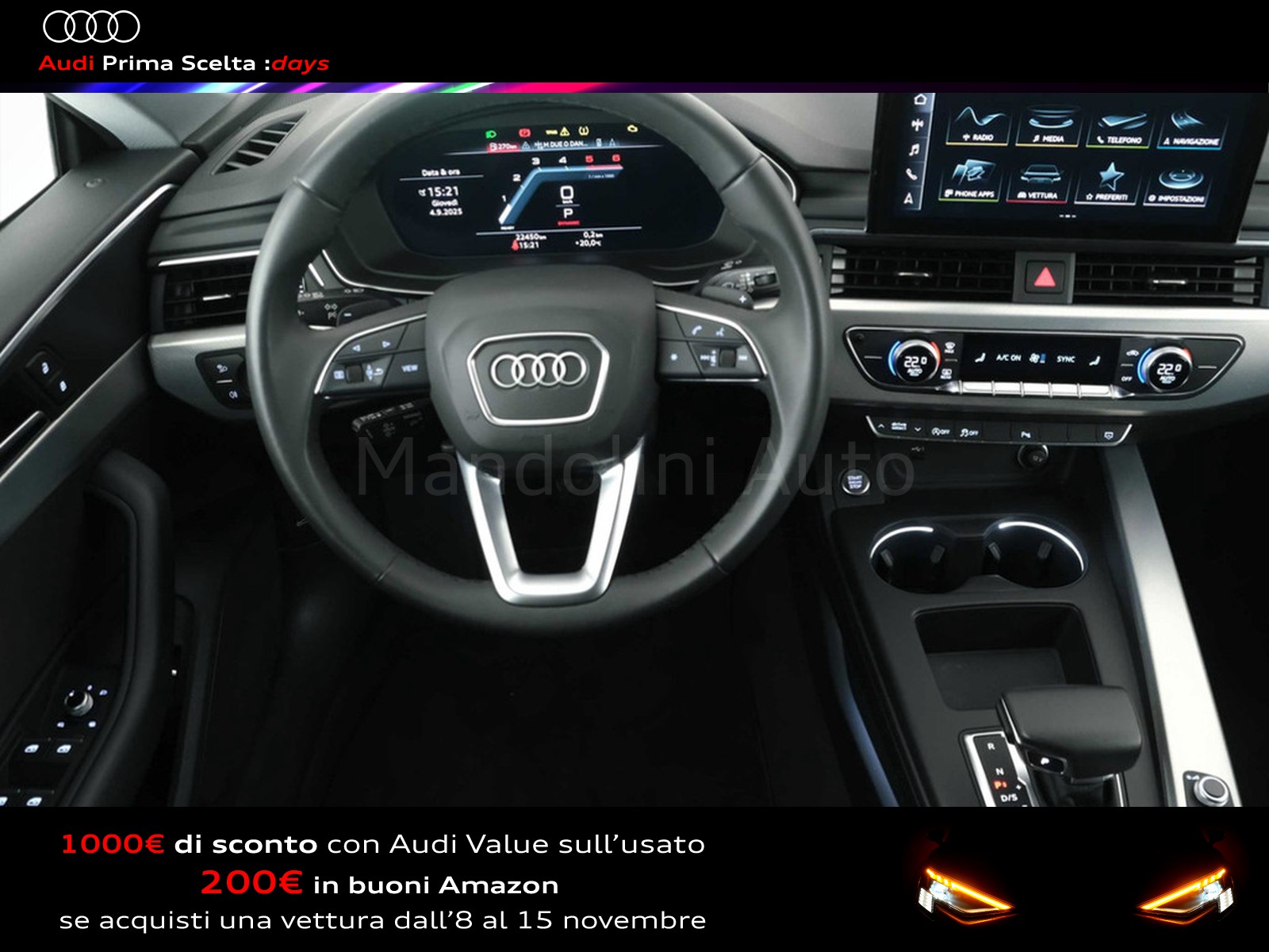 4 - Audi A5 sportback 35 2.0 tdi mhev 163cv s line edition s tronic