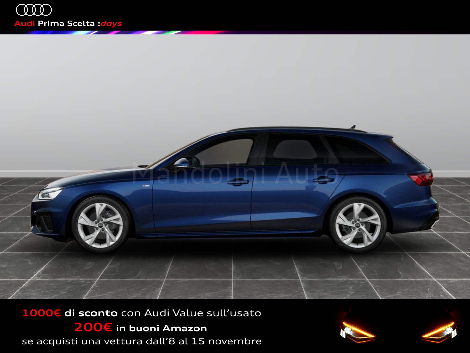 3 - Audi A4 avant 40 2.0 tdi mhev 204cv s line edition quattro s tronic