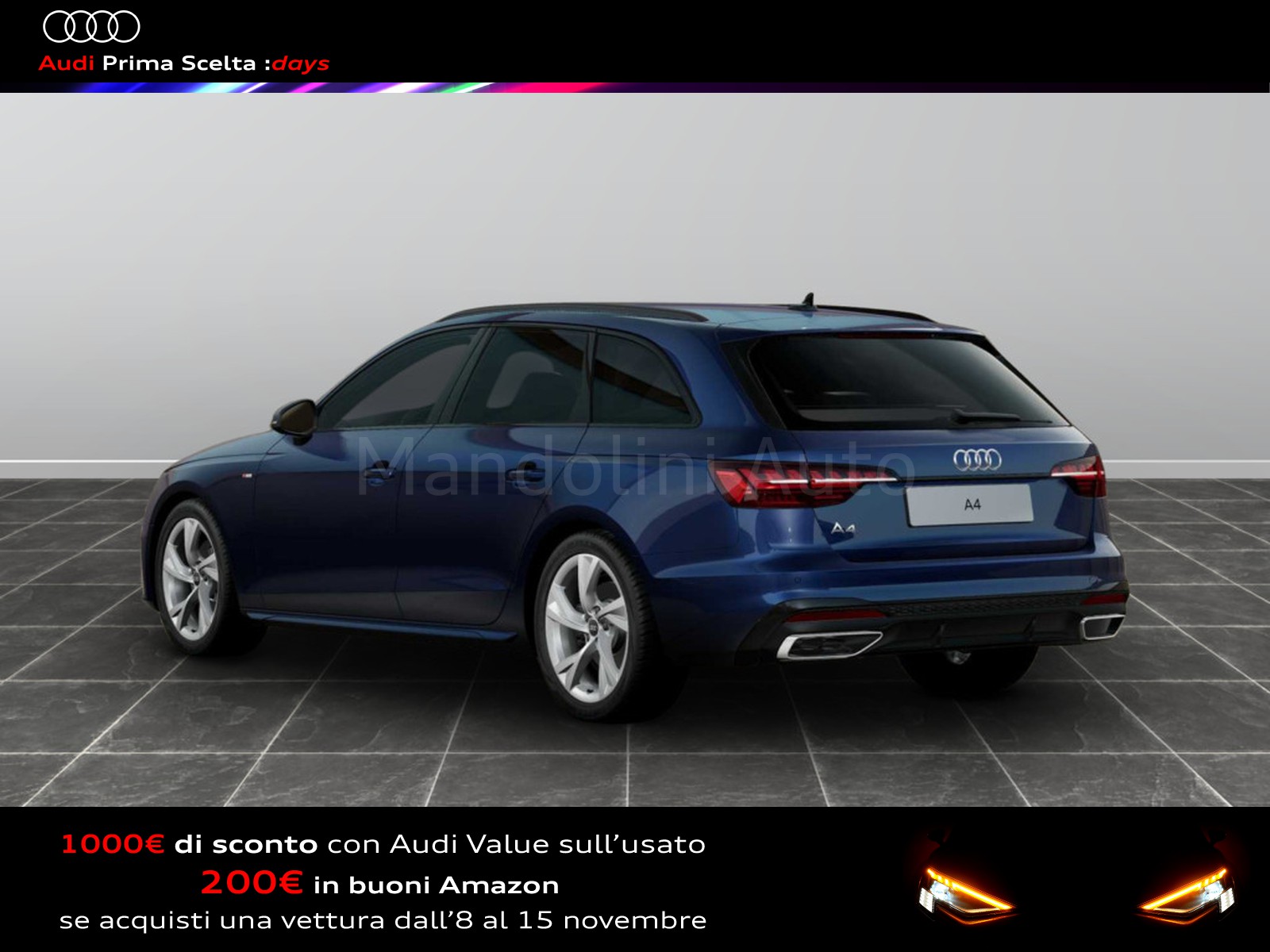 4 - Audi A4 avant 40 2.0 tdi mhev 204cv s line edition quattro s tronic