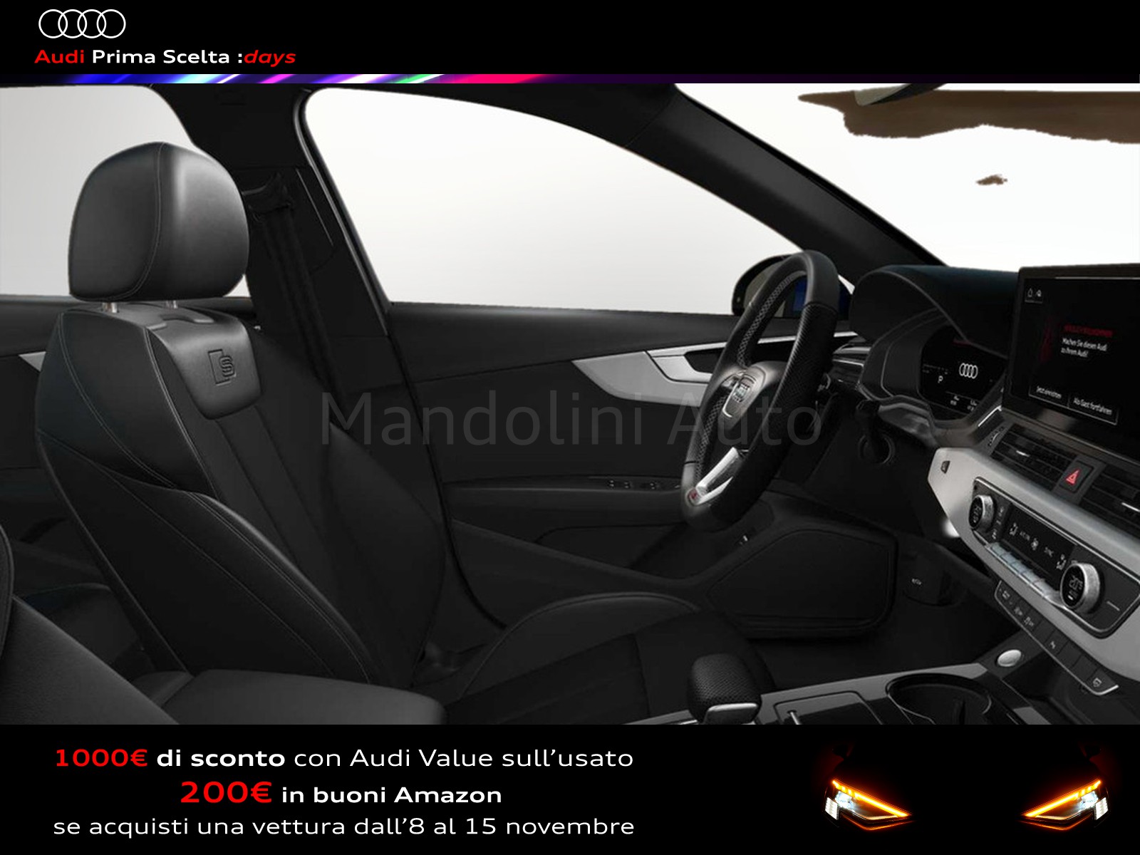 6 - Audi A4 avant 40 2.0 tdi mhev 204cv s line edition quattro s tronic