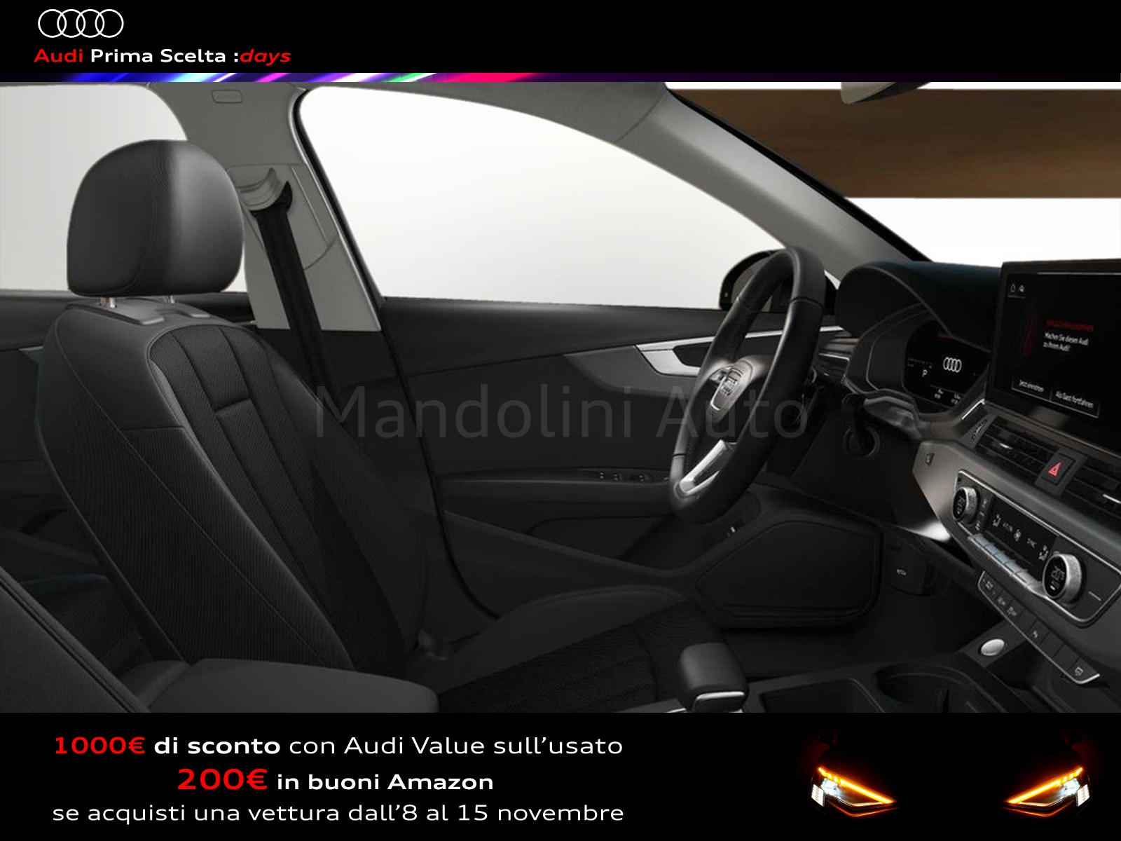 6 - Audi A4 avant 30 2.0 tdi mhev 136cv business advanced s tronic