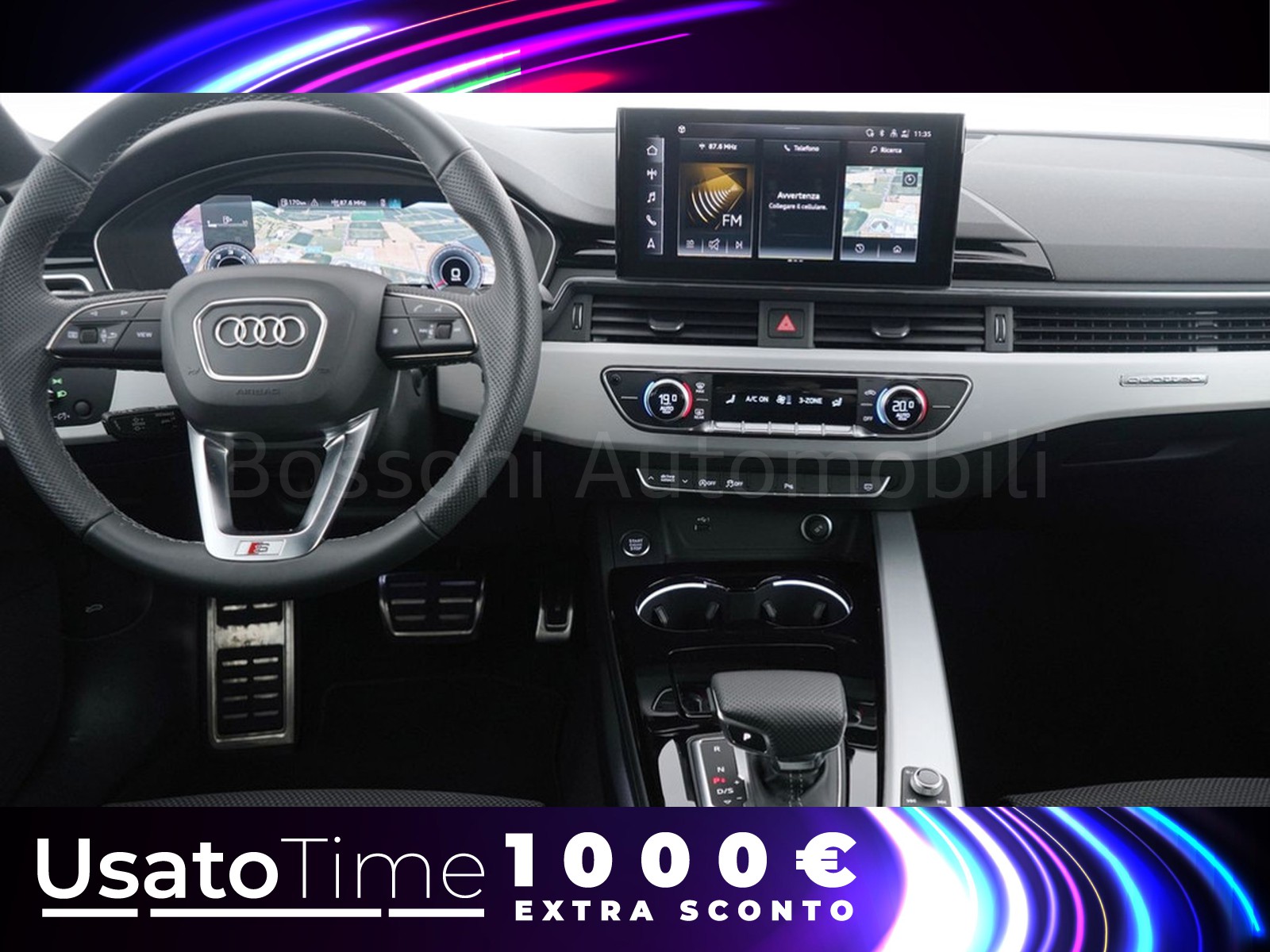 3 - Audi A5 sportback 40 2.0 tdi mhev 204cv s line edition quattro s tronic