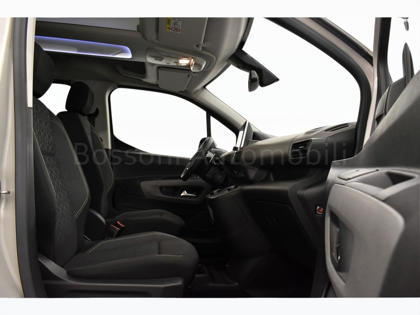 Rétroviseur Intérieur Grand Angle Pour Peugeot Rifter Standard 2018-2023 - Blanc - Installation Sans Outil En 10 Sec